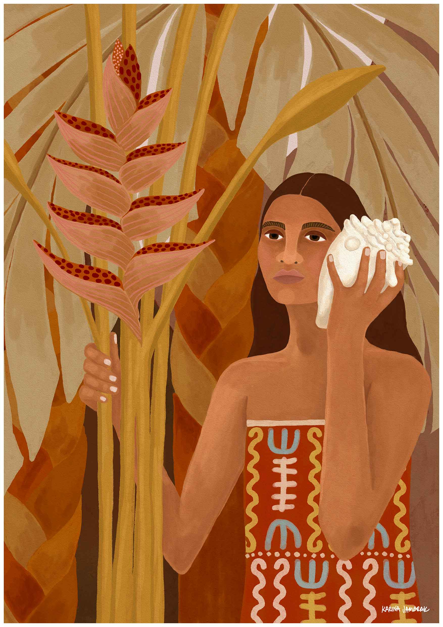 Calls from the Ocean Fine Art Print