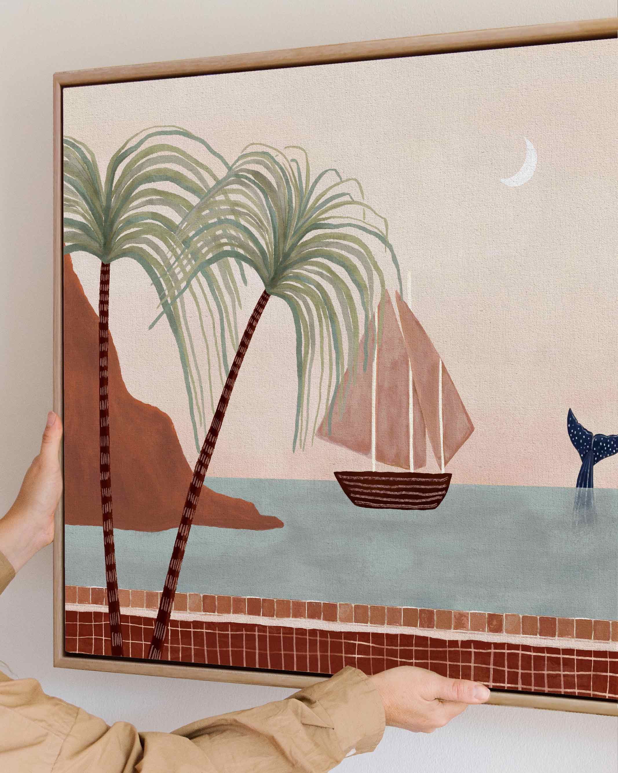 Whale Tail Vista Fine Art Print