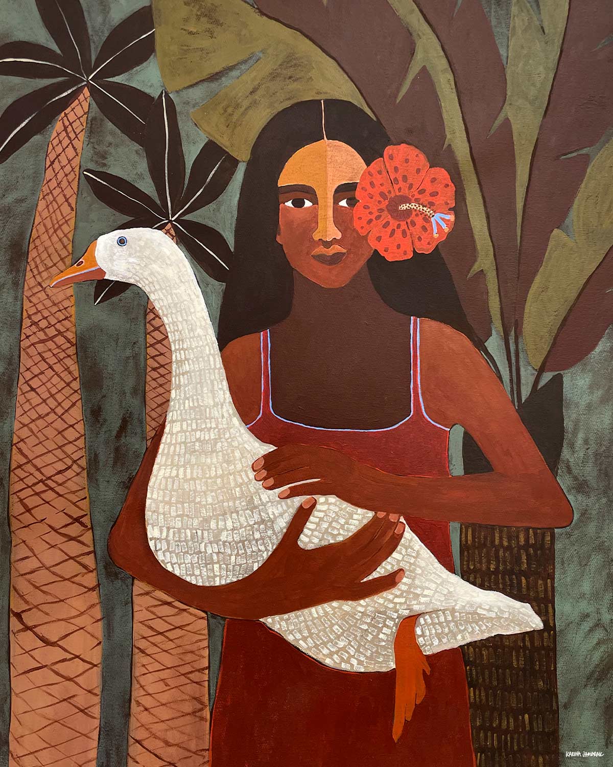 Girls Best Friend Fine Art Print