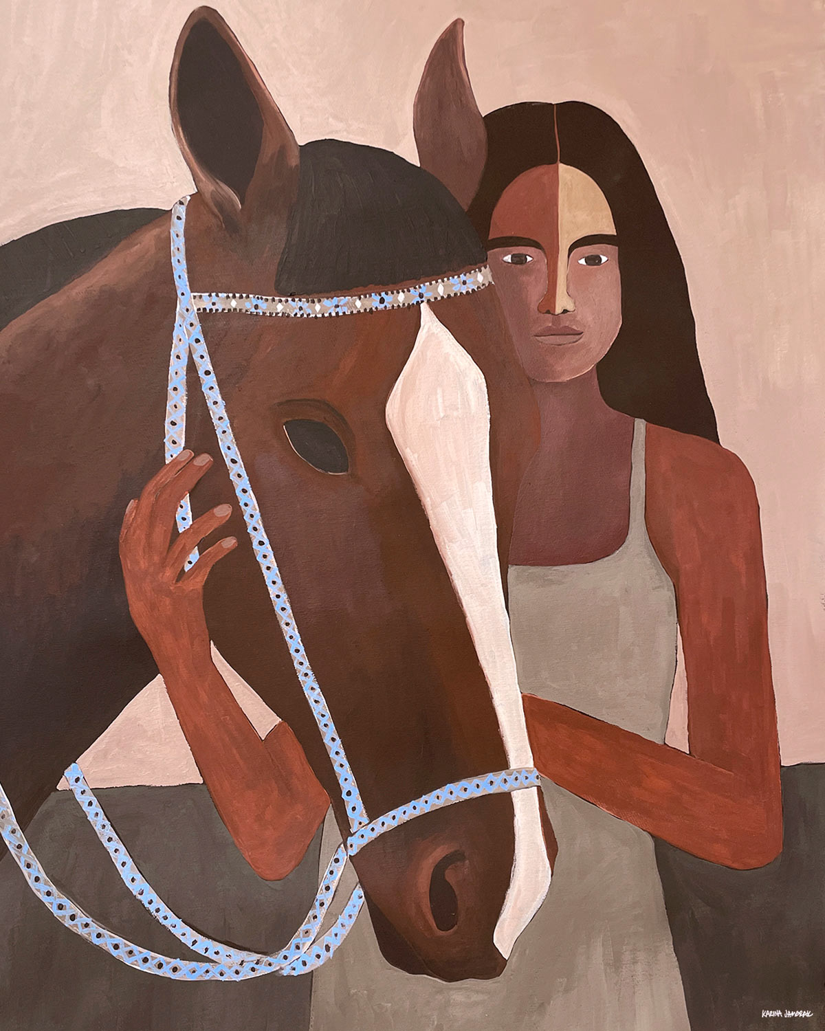 Horse Friend Fine Art Print