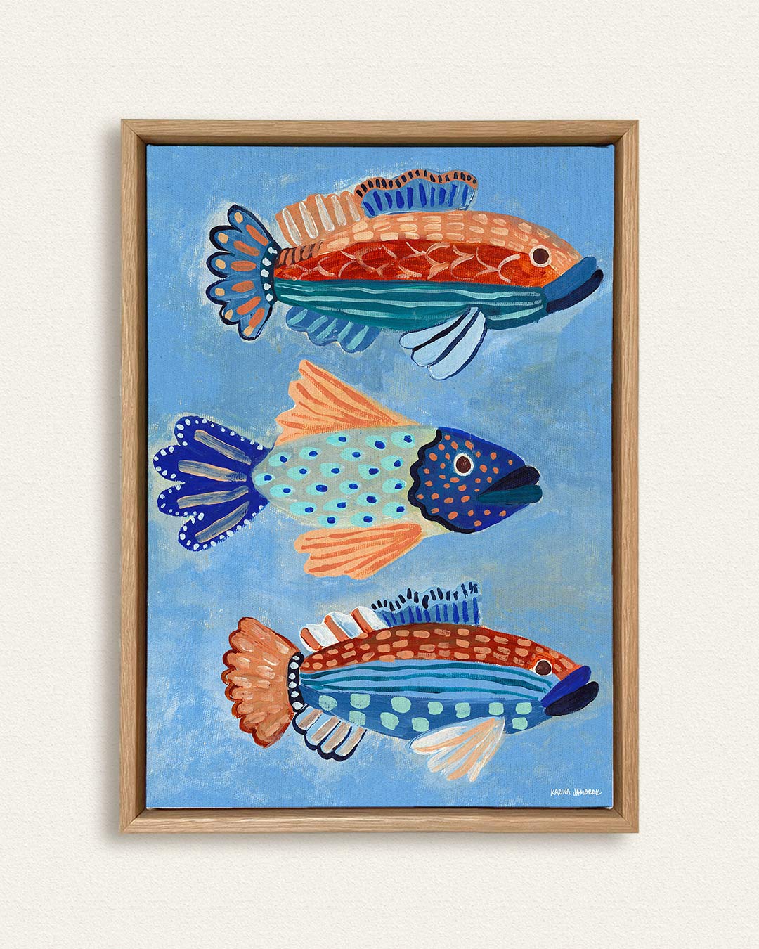 Fish Trio Fine Art Print