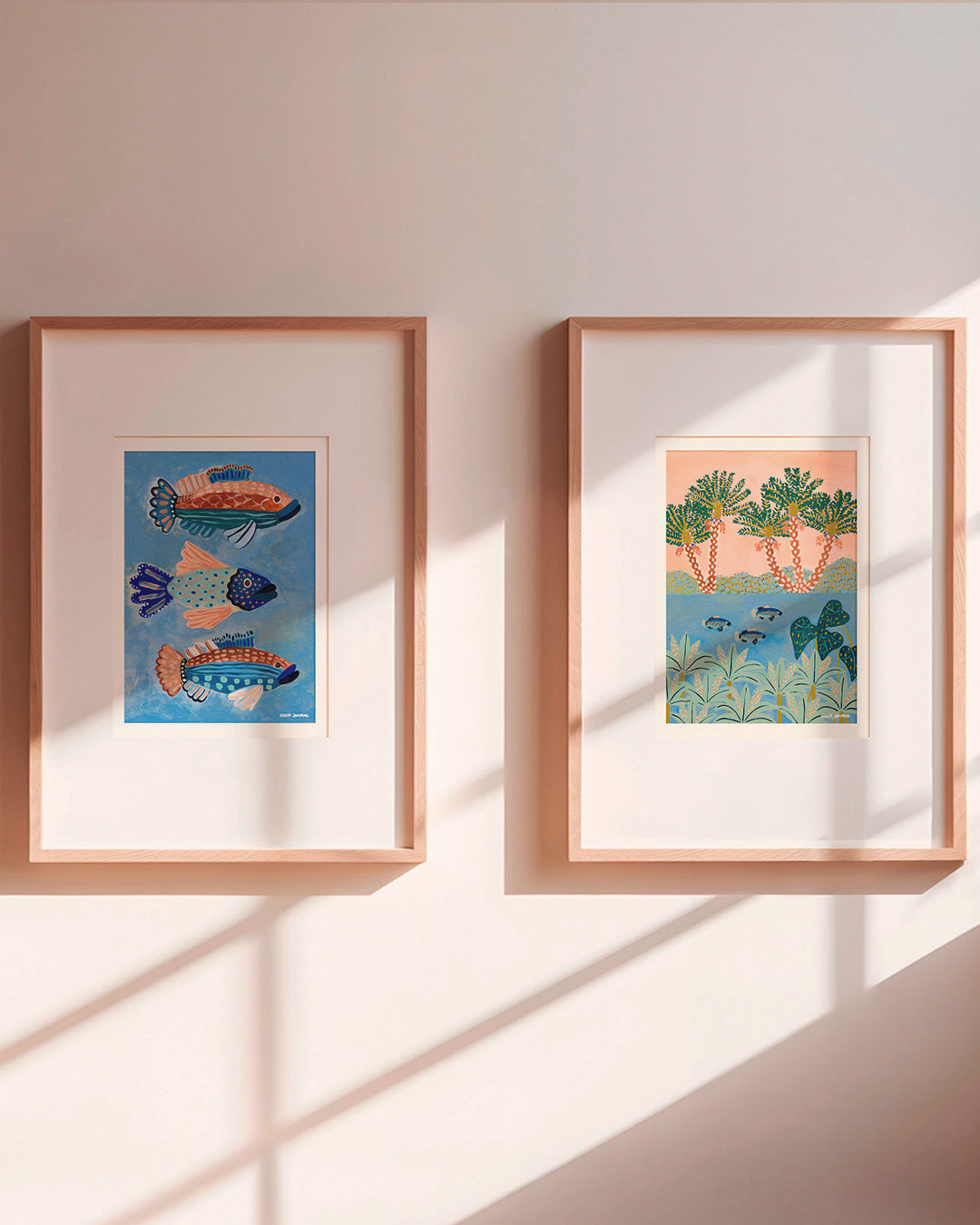 Fish Trio Fine Art Print