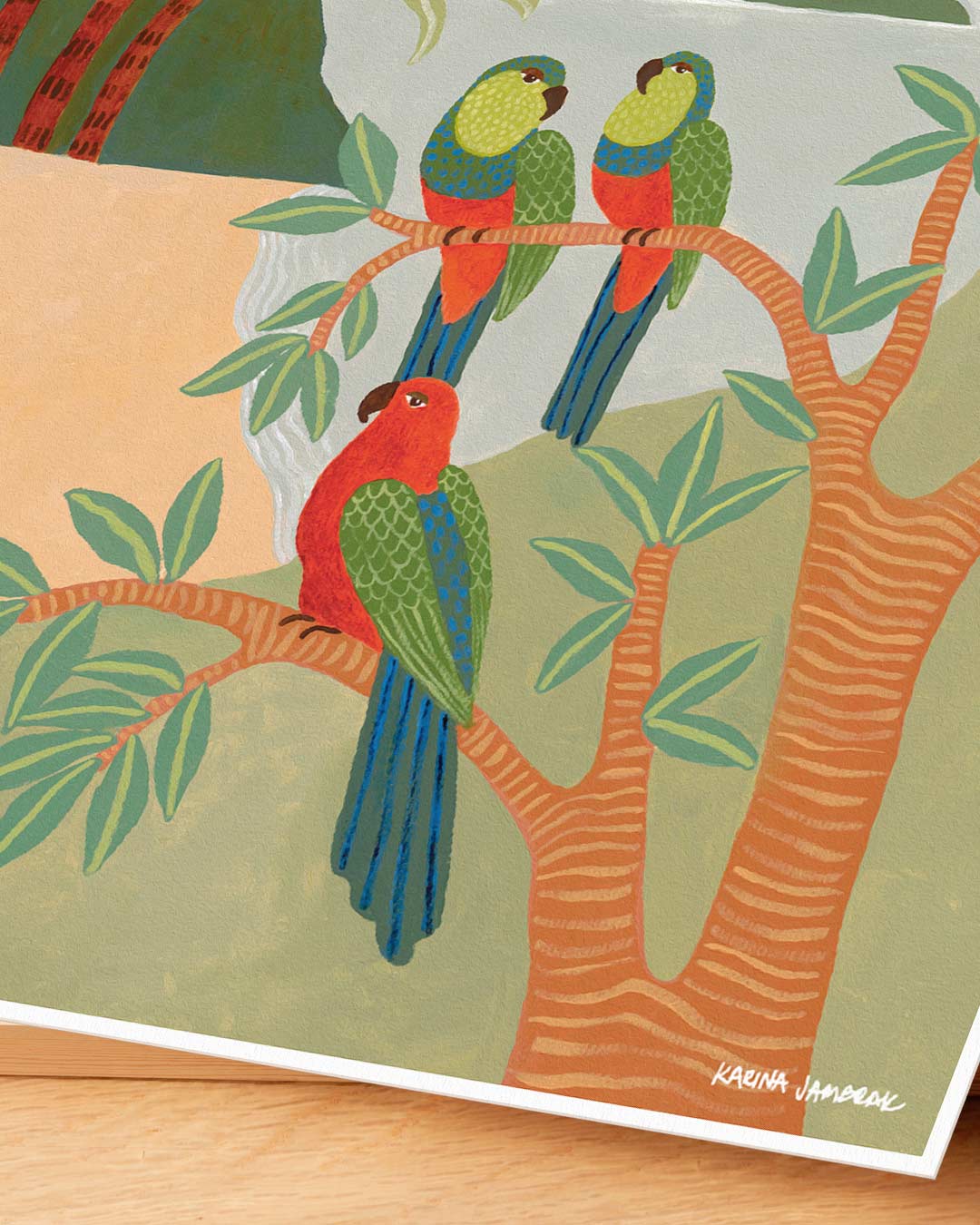 King Parrot Bay Fine Art Print