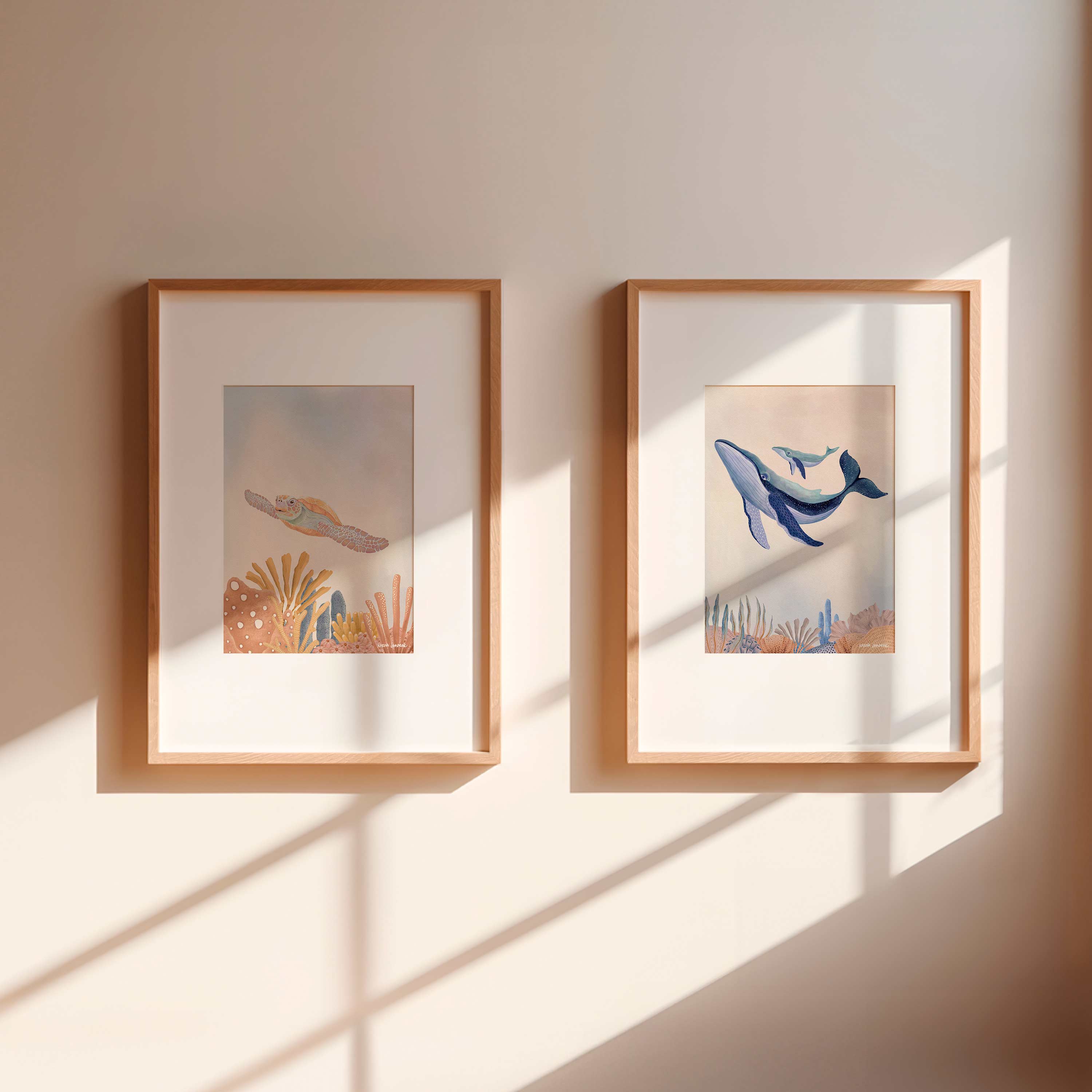 Floating In The Deep Fine Art Print