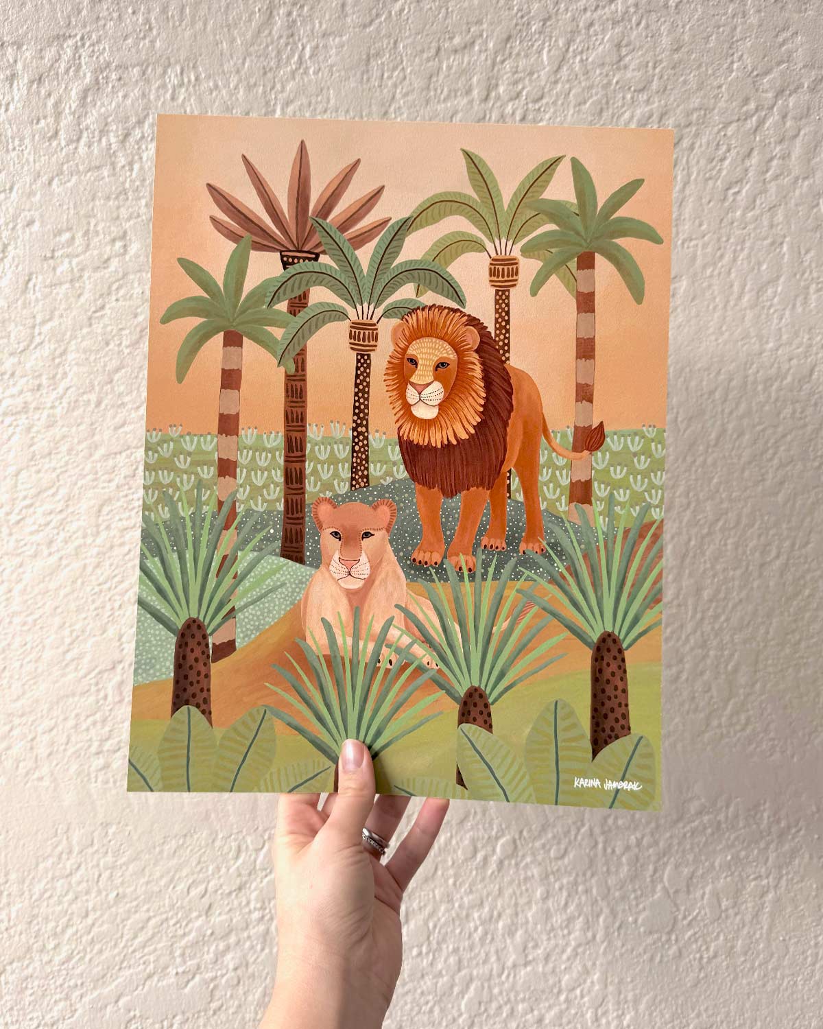 Lion Lookout Fine Art Print