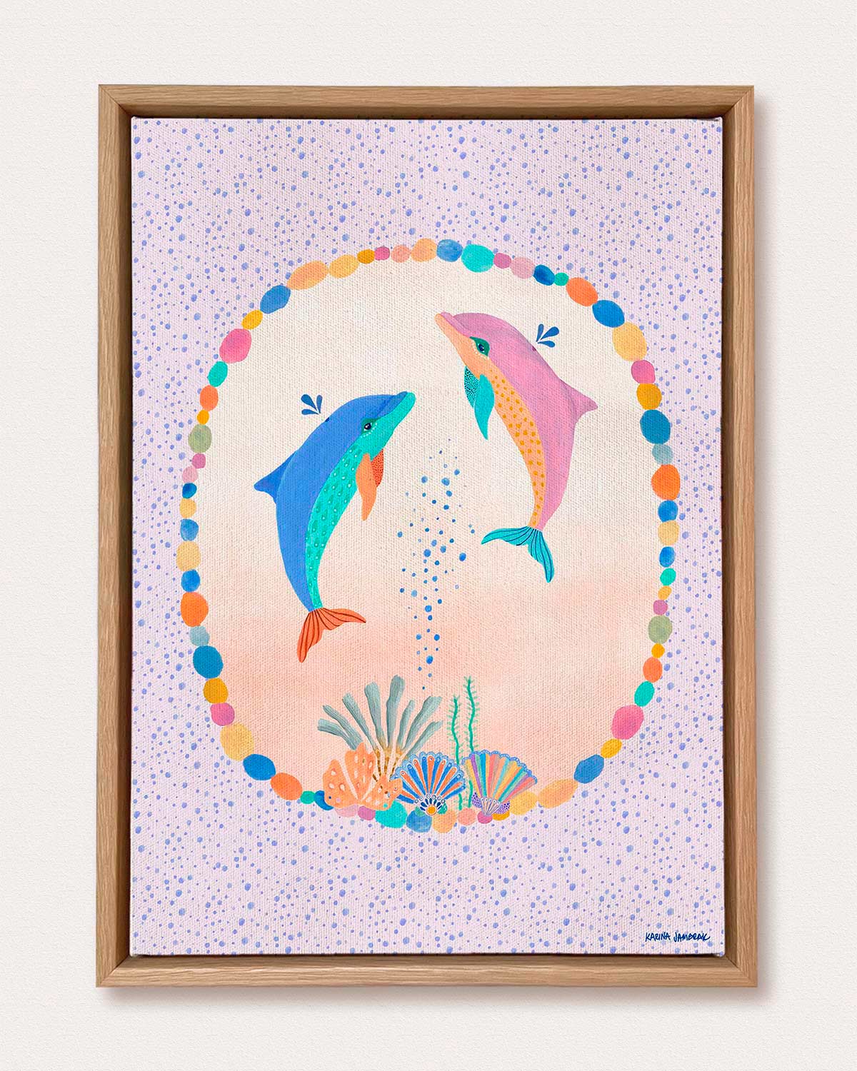 Dolphin Duo Fine Art Print