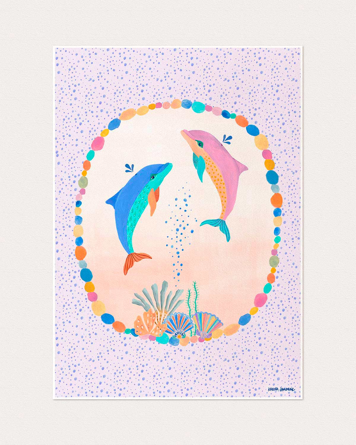 Dolphin Duo Fine Art Print