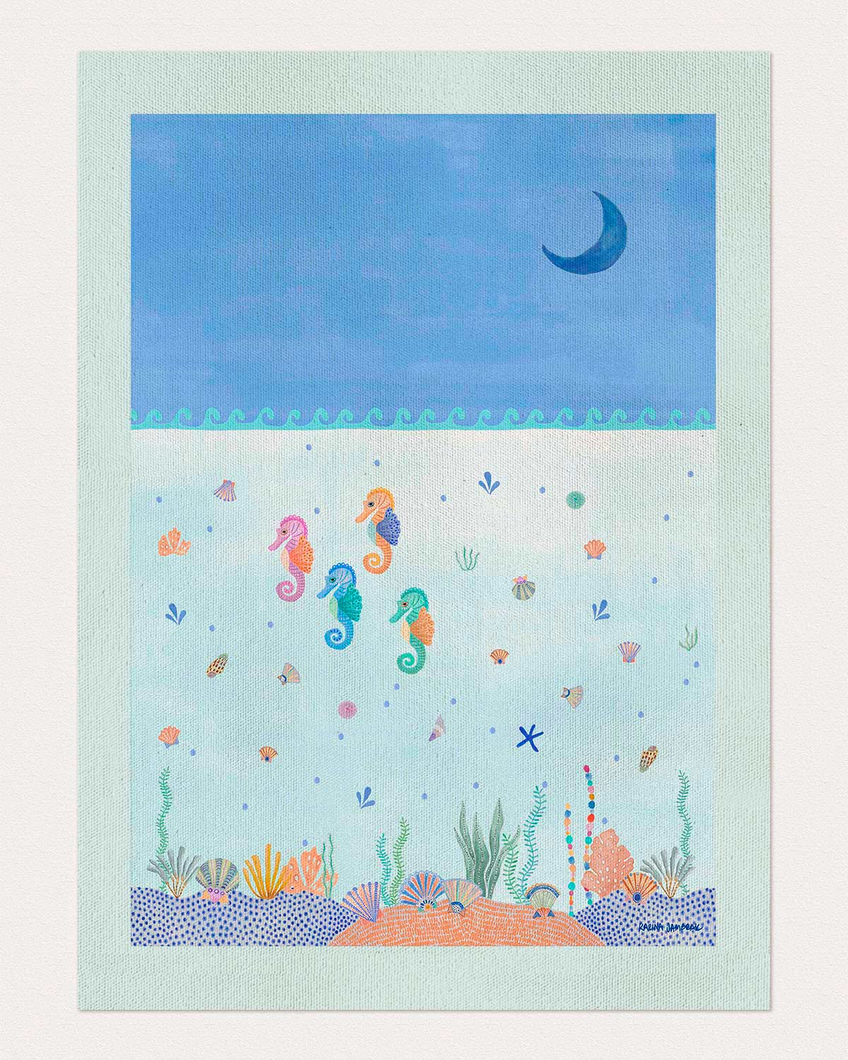 Seahorse Family Fine Art Print