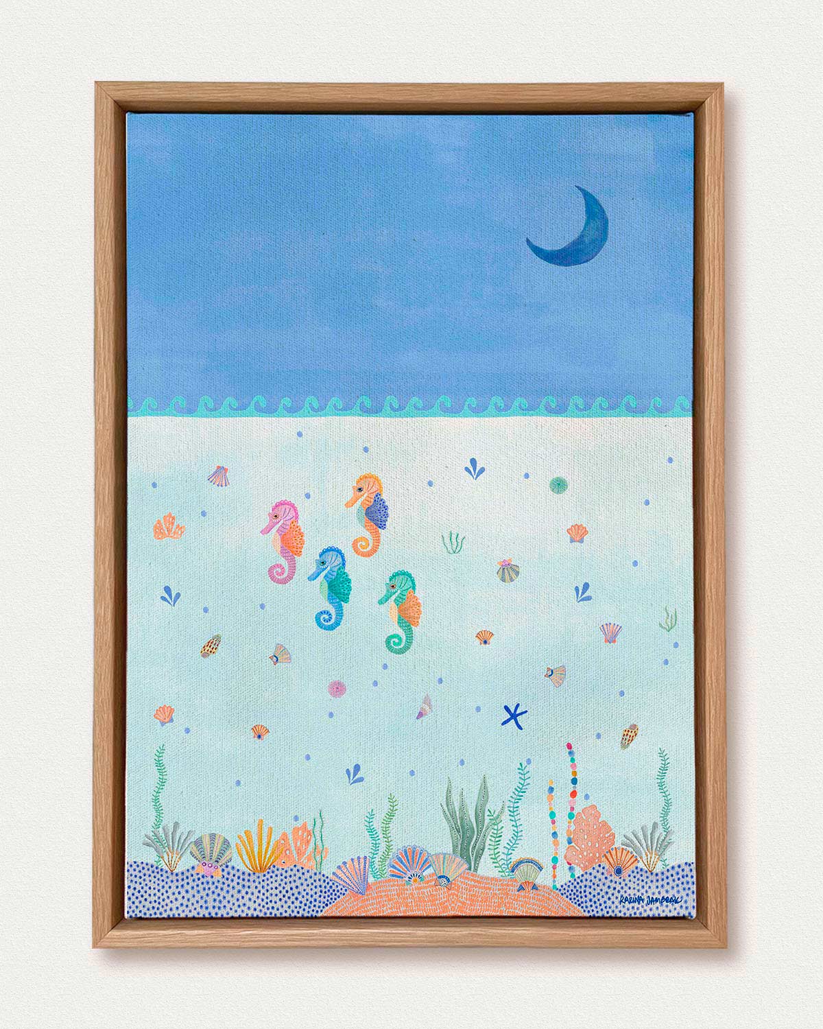 Seahorse Family Fine Art Print