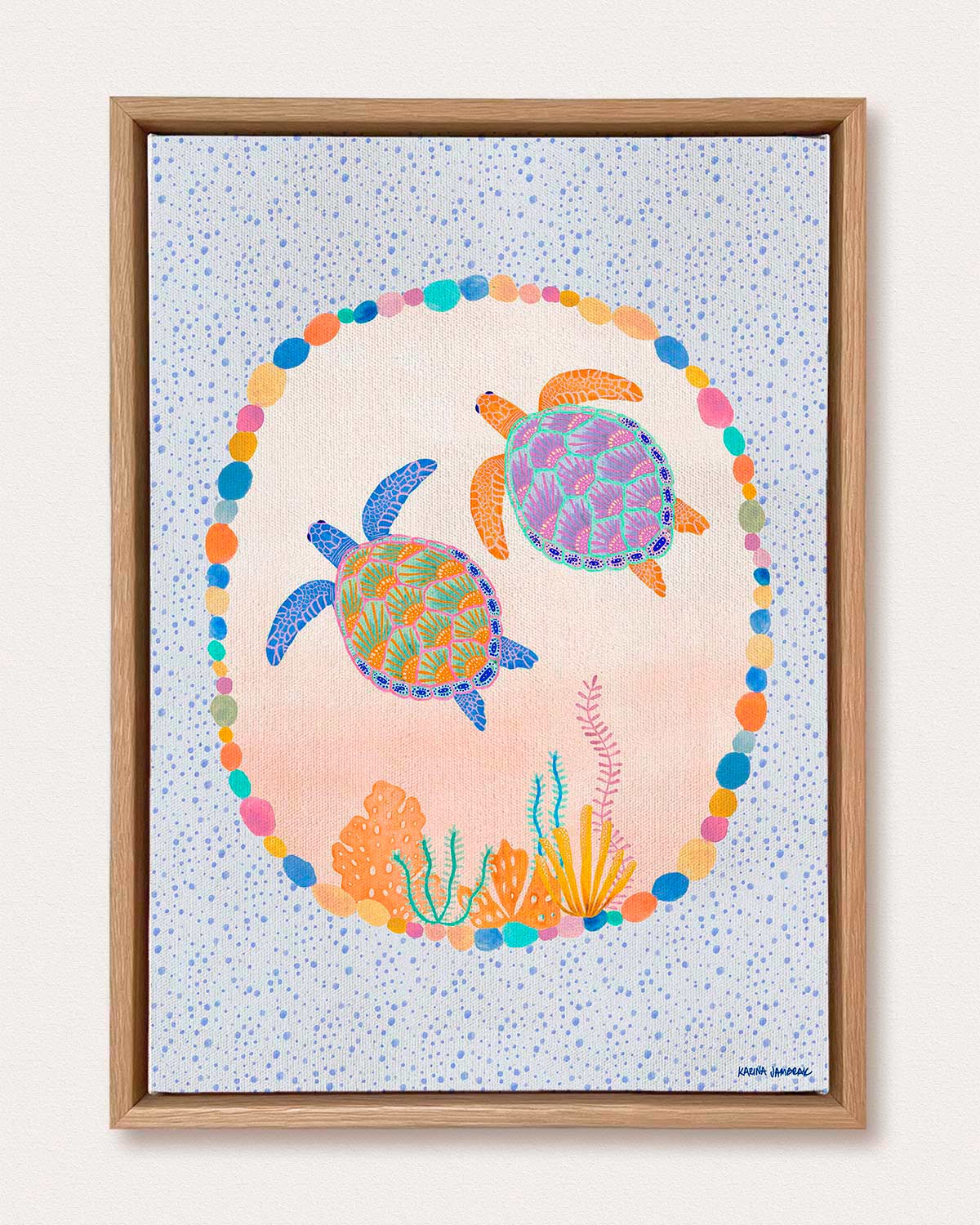 Turtle Pair Fine Art Print