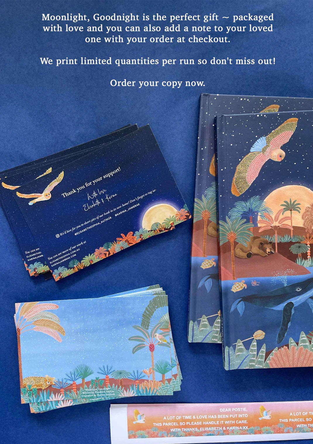 Moonlight Goodnight Hard Cover Book