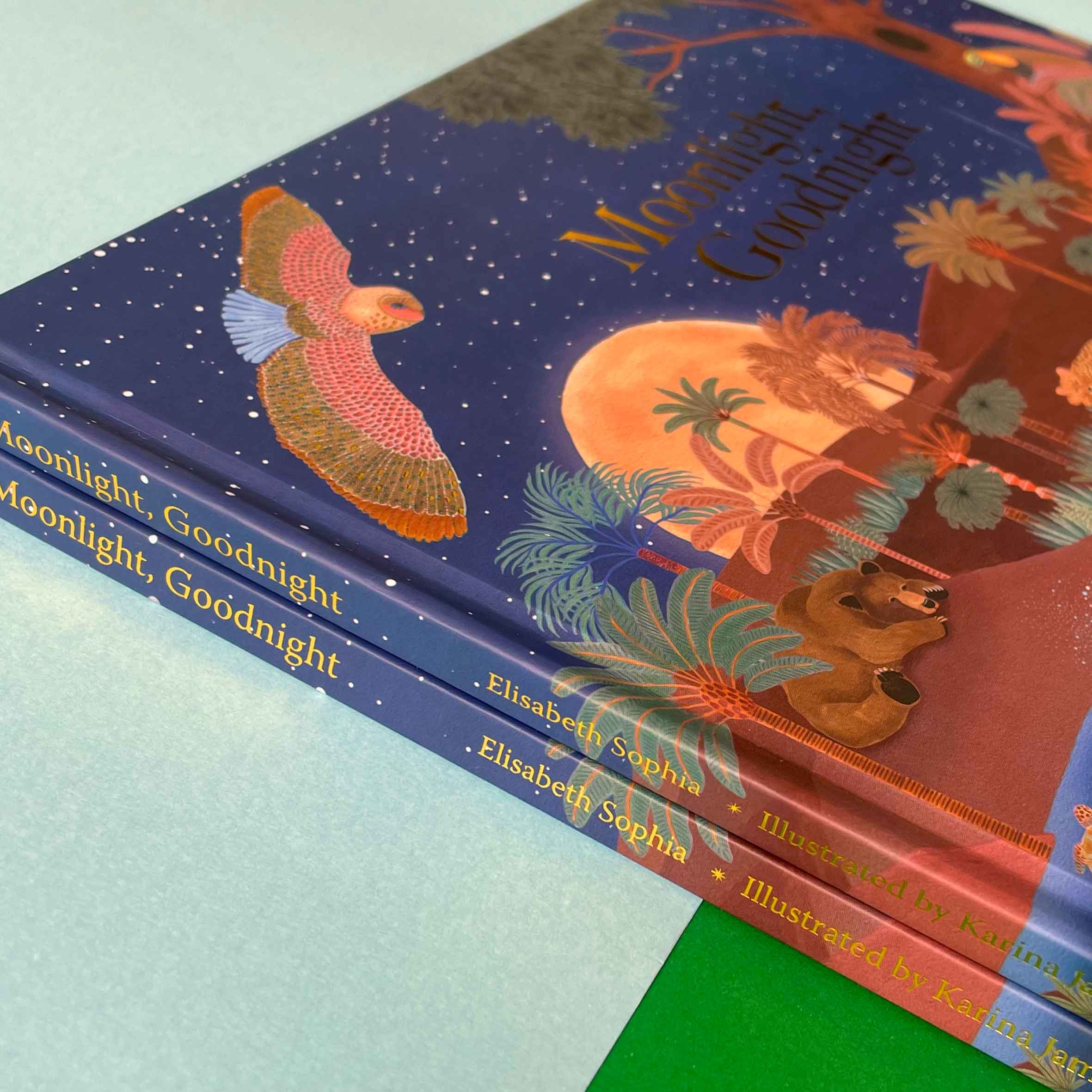 Moonlight Goodnight Hard Cover Book