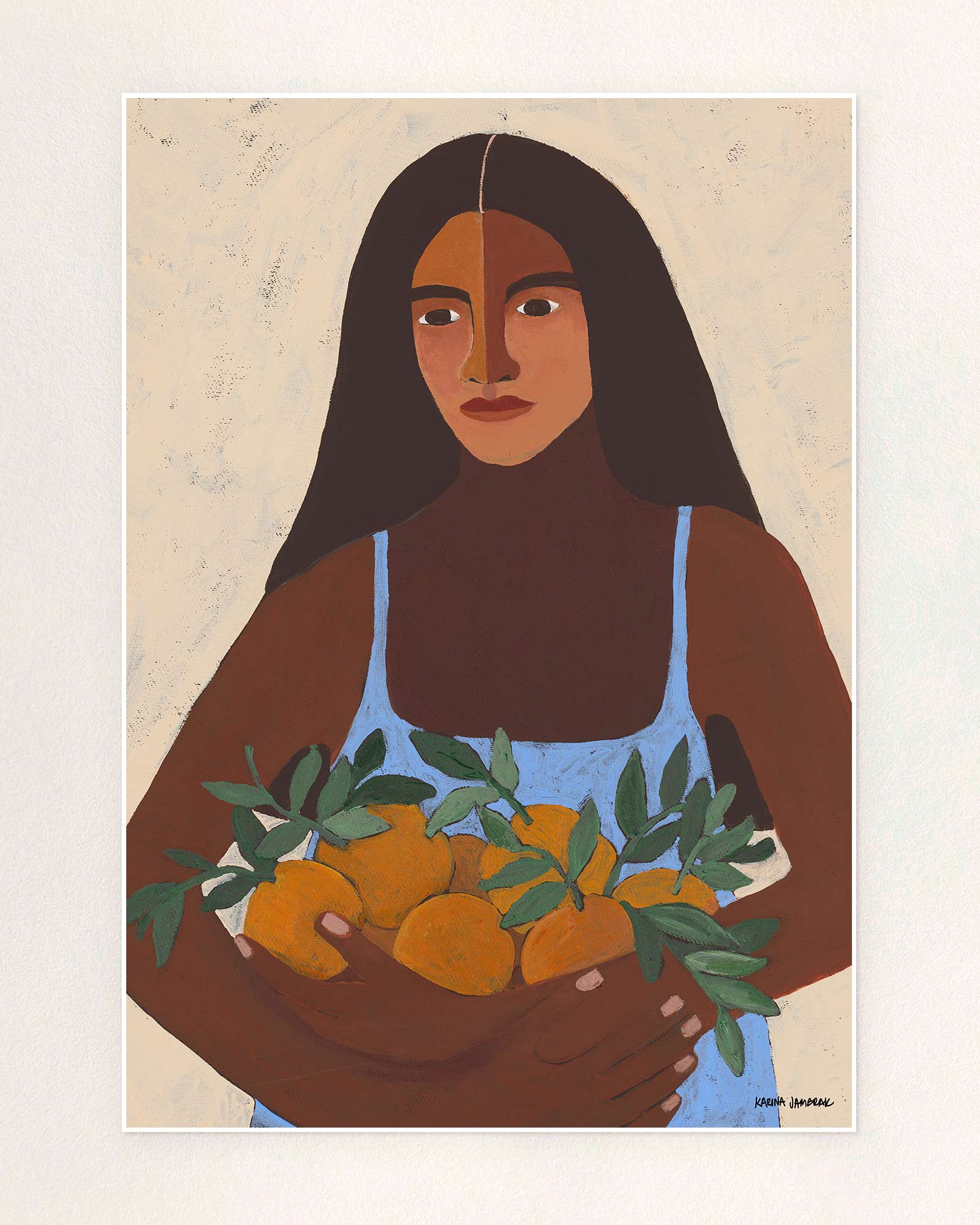 Orange Haul Fine Art Print