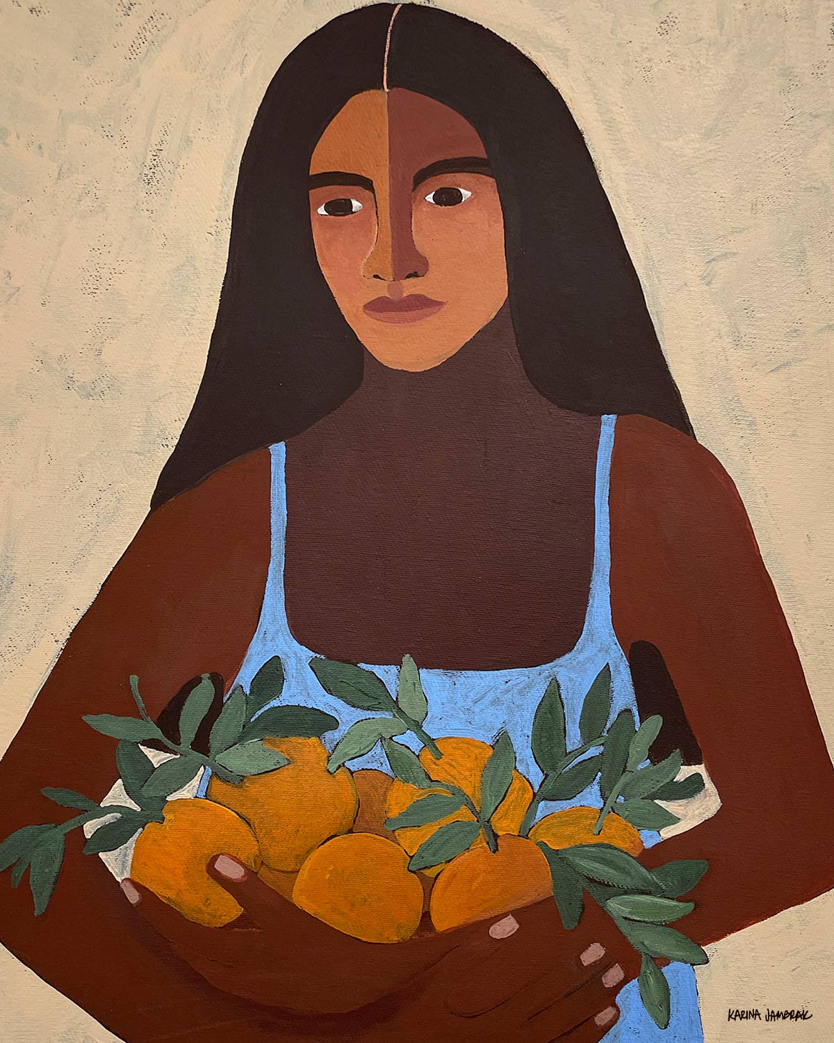 Orange Haul Fine Art Print