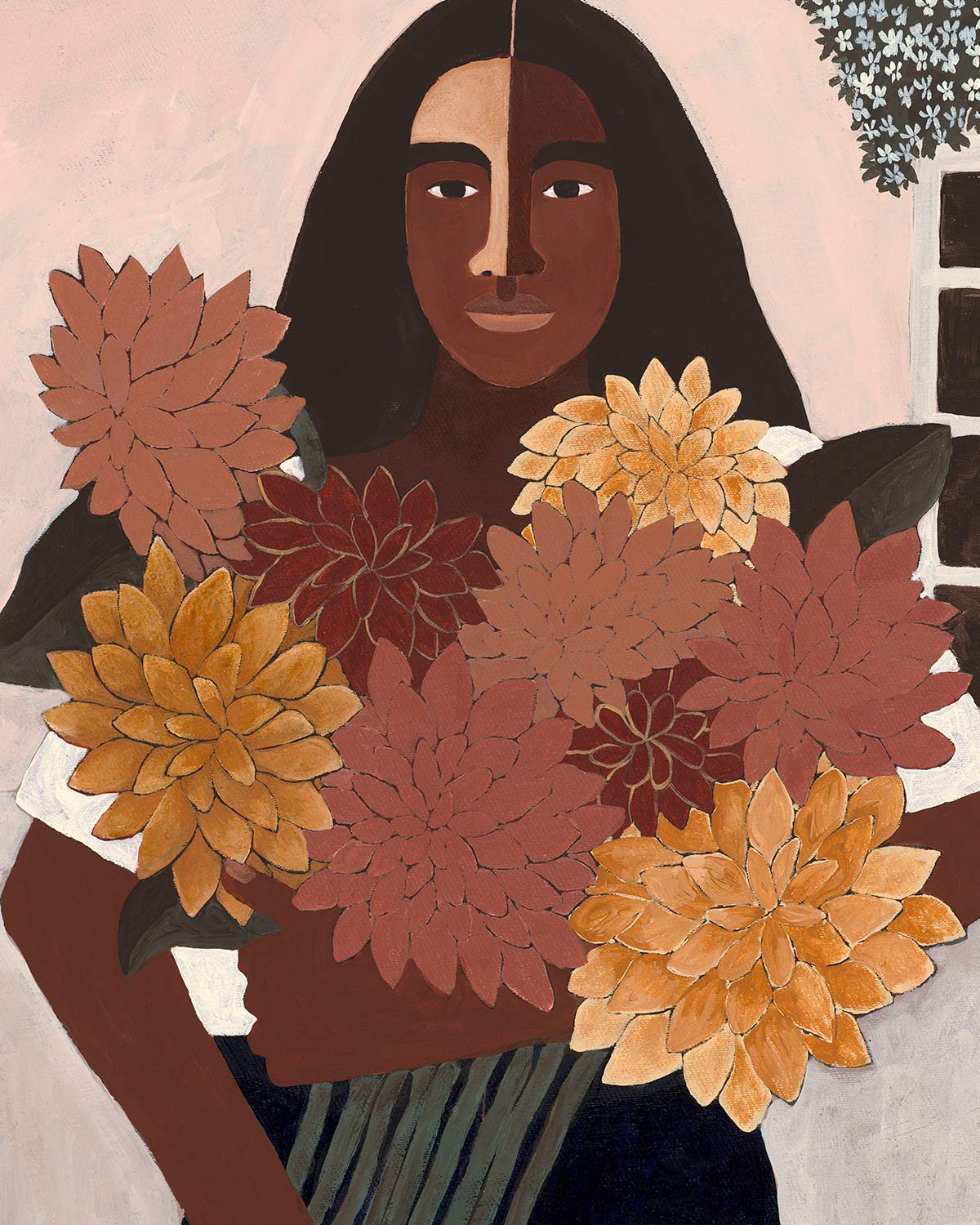 From The King Of The Dahlias Fine Art Print