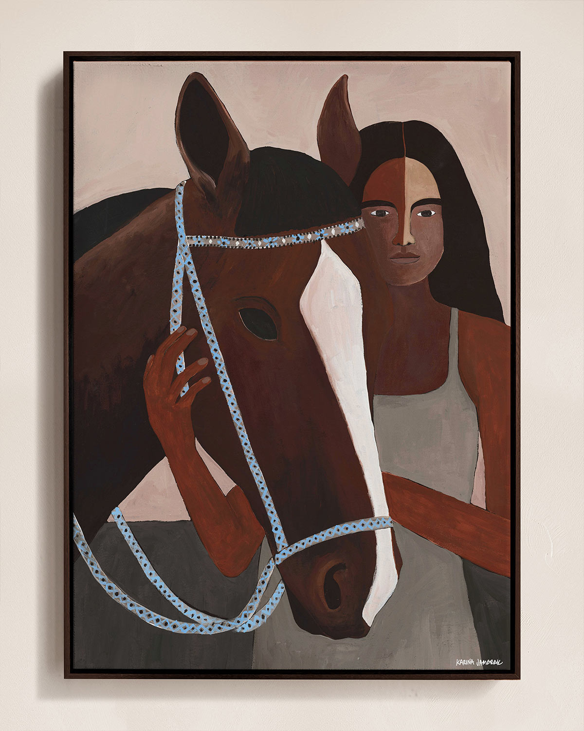 Horse Friend Fine Art Print