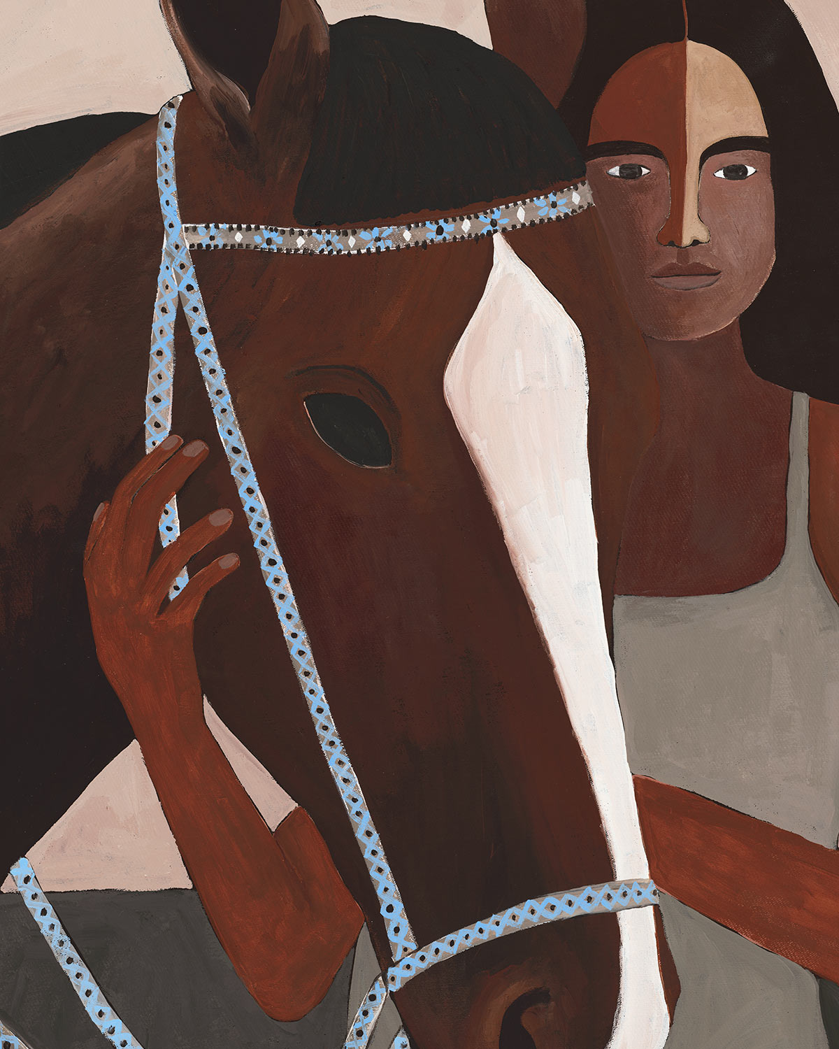 Horse Friend Fine Art Print