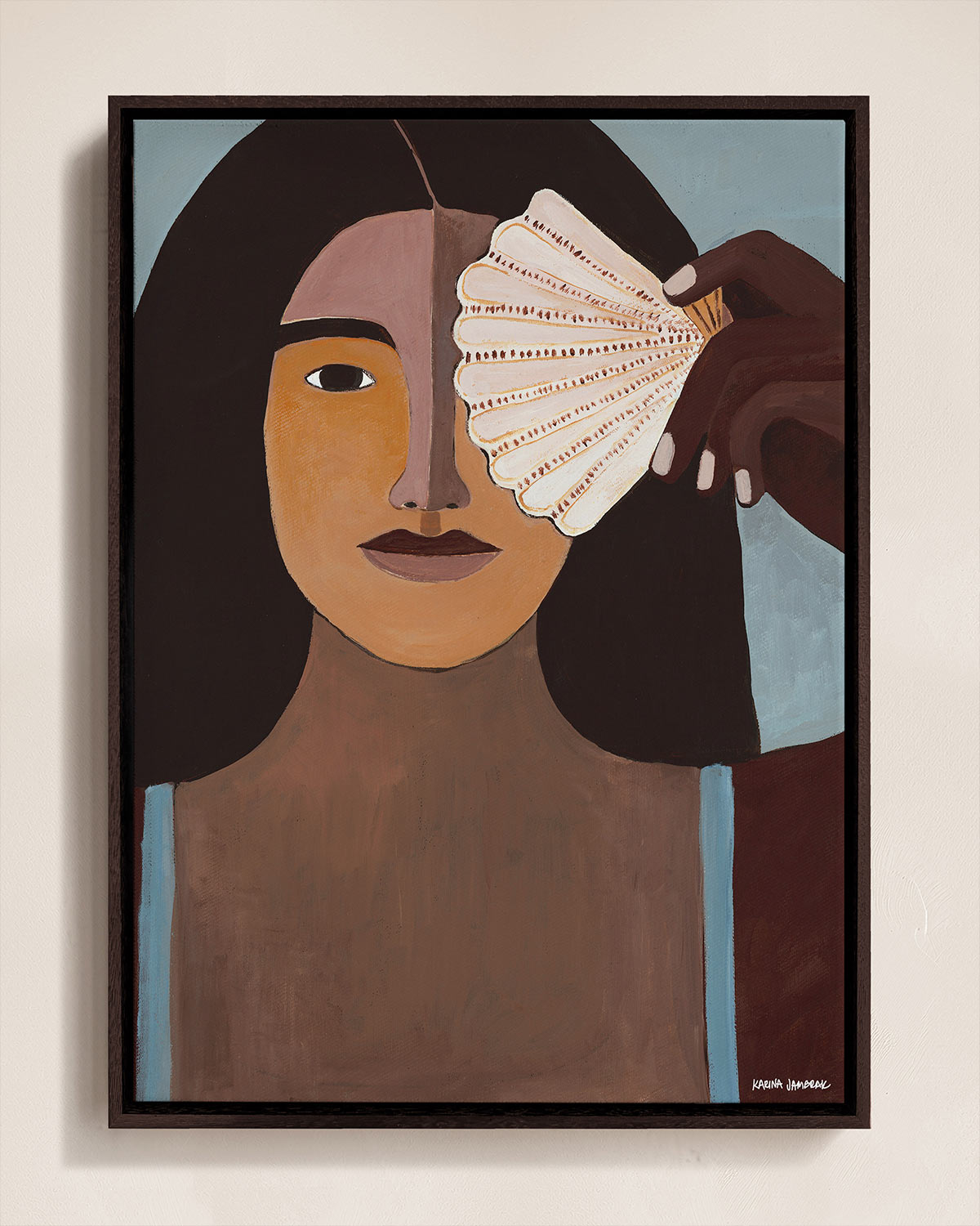 Shell Collector Fine Art Print