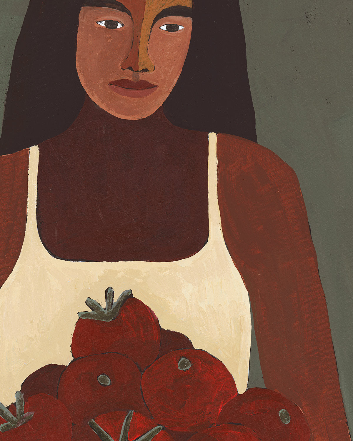 Tomatoes For Pasta Sauce Fine Art Print
