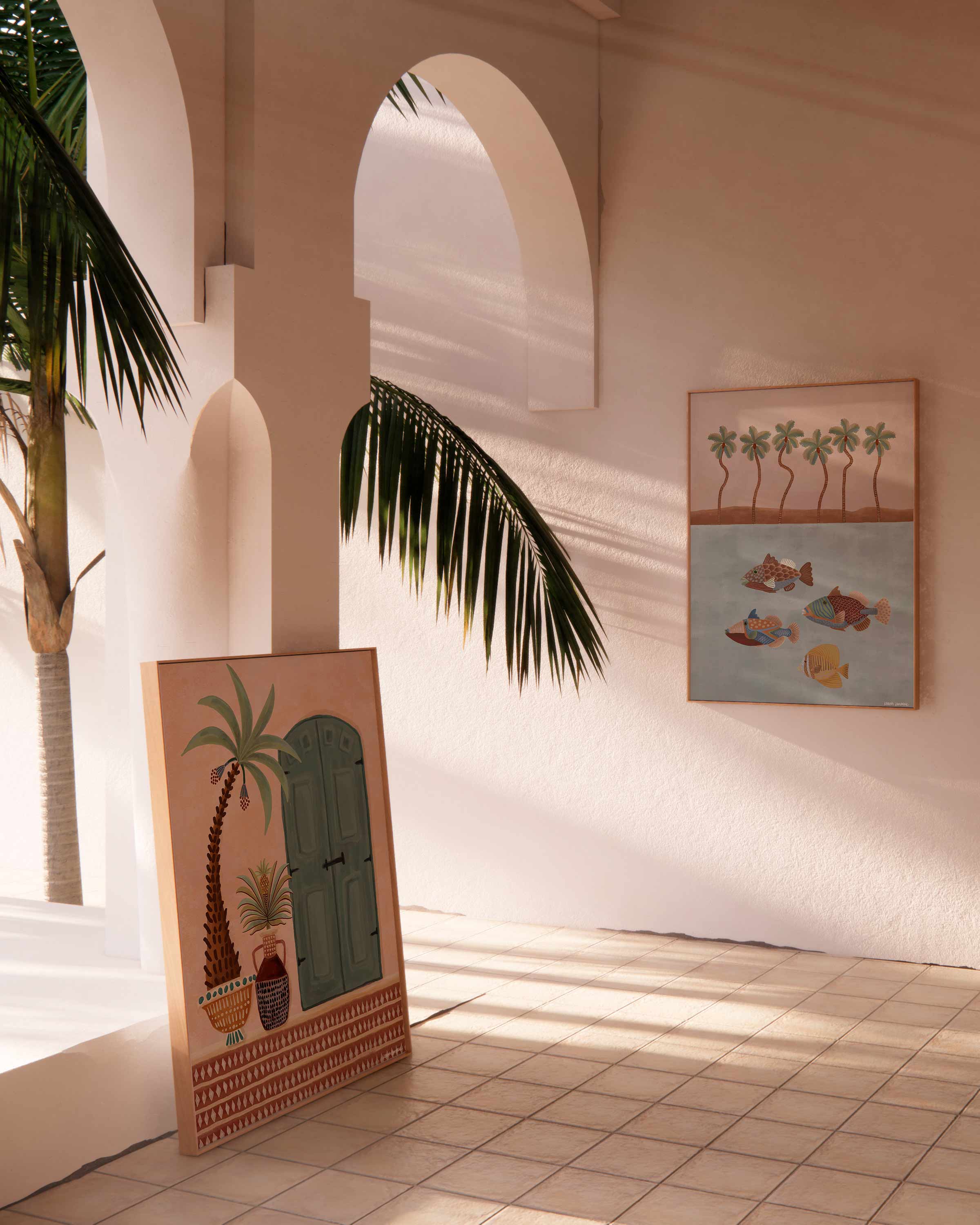 The Door To Palmaloma Fine Art Print