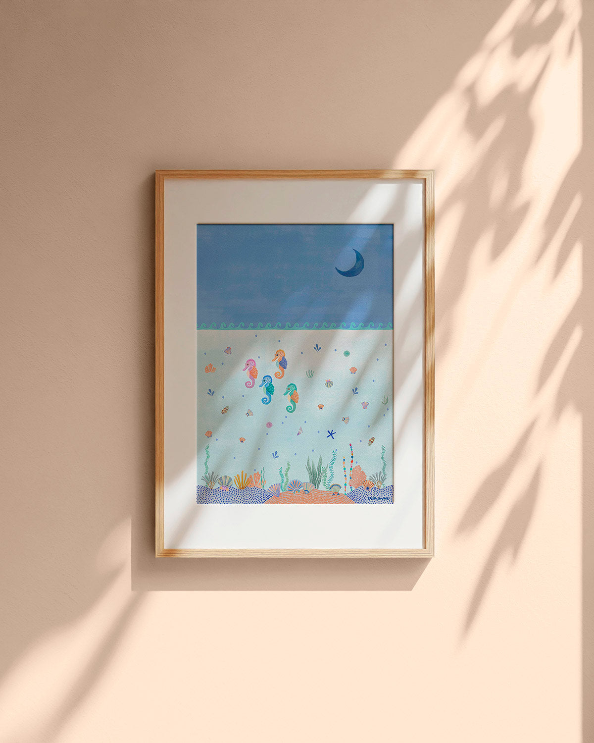Seahorse Family Fine Art Print