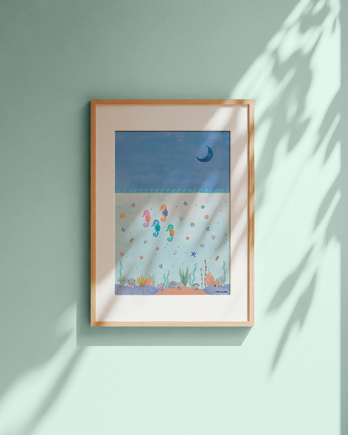 Seahorse Family Fine Art Print