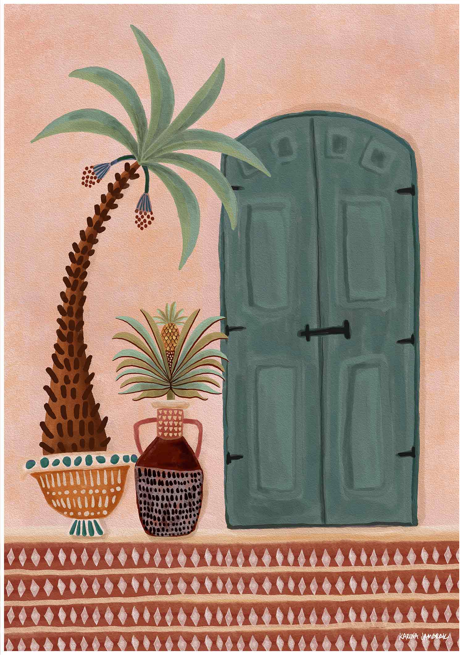 The Door To Palmaloma Fine Art Print