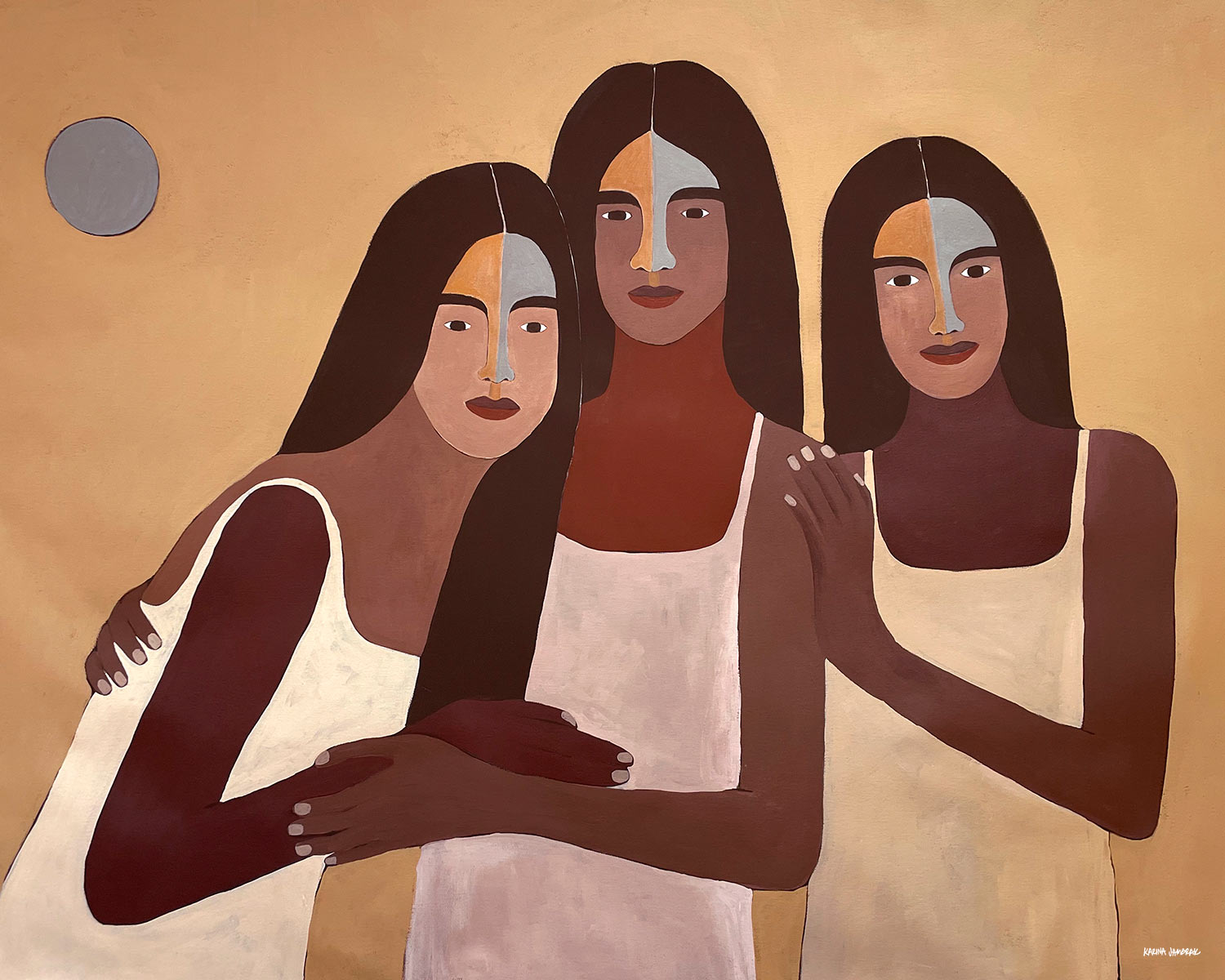 Three Sisters Fine Art Print