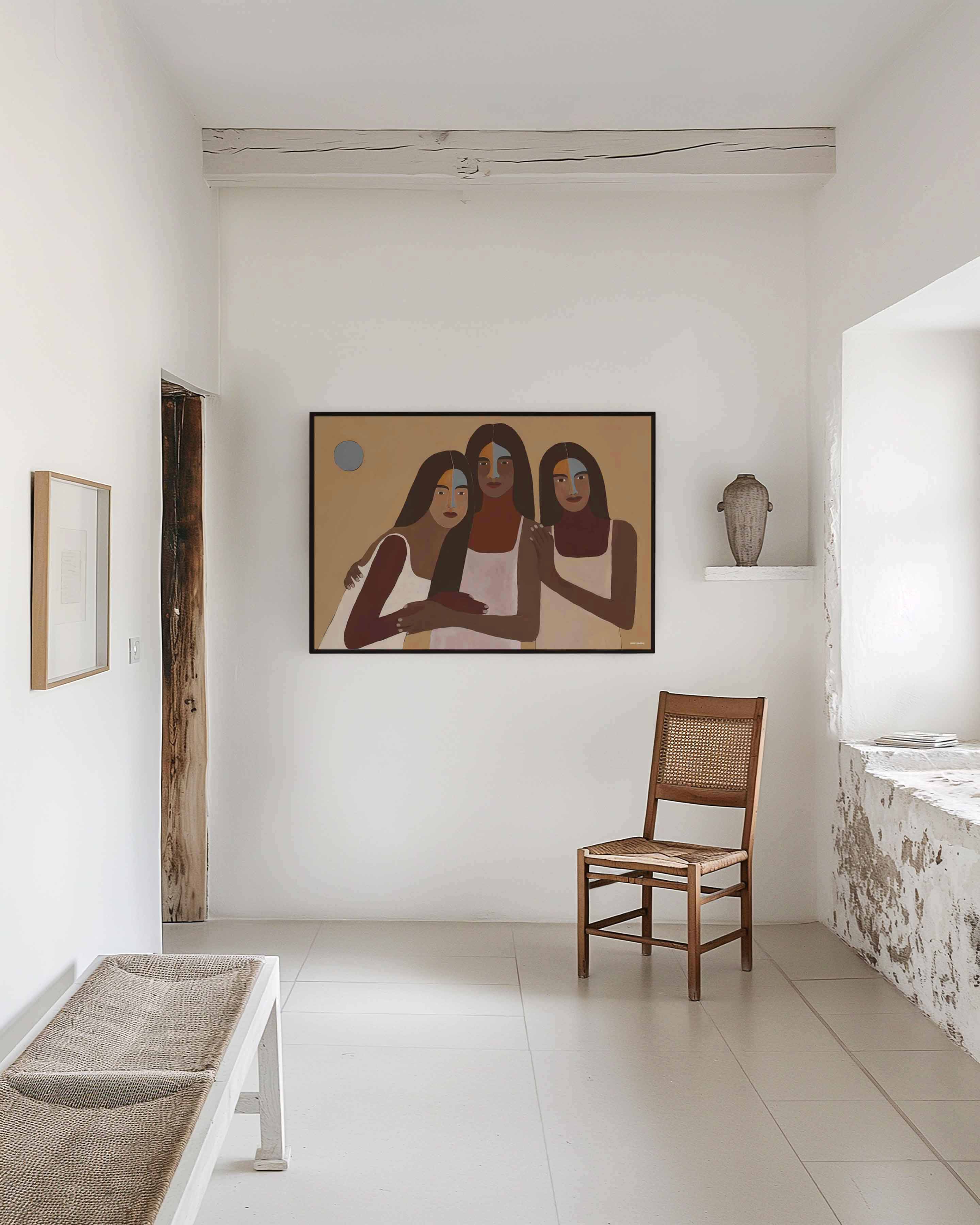 Three Sisters Fine Art Print