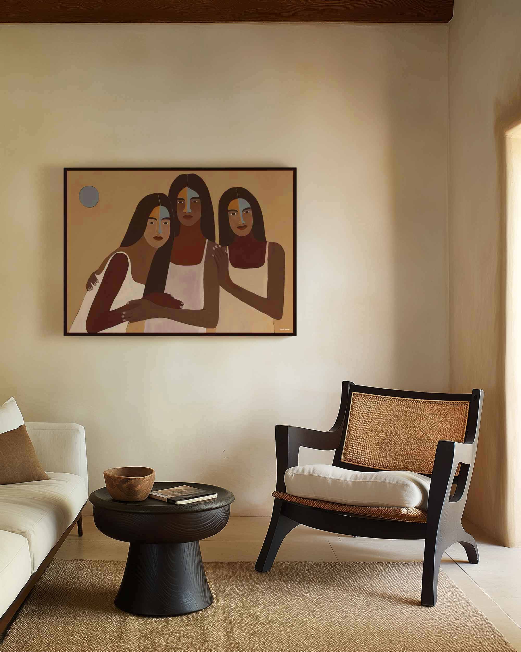 Three Sisters Fine Art Print