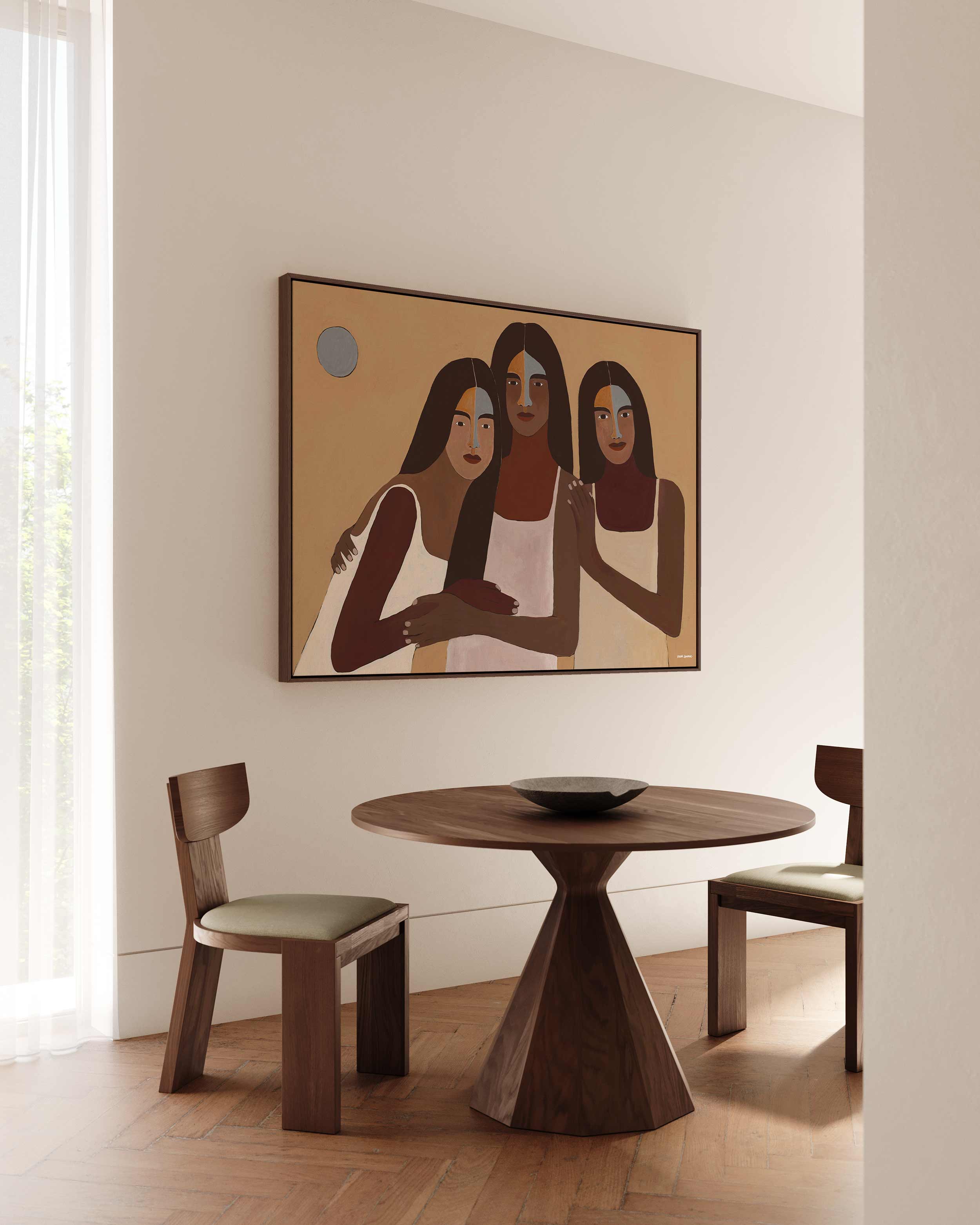 Three Sisters Fine Art Print