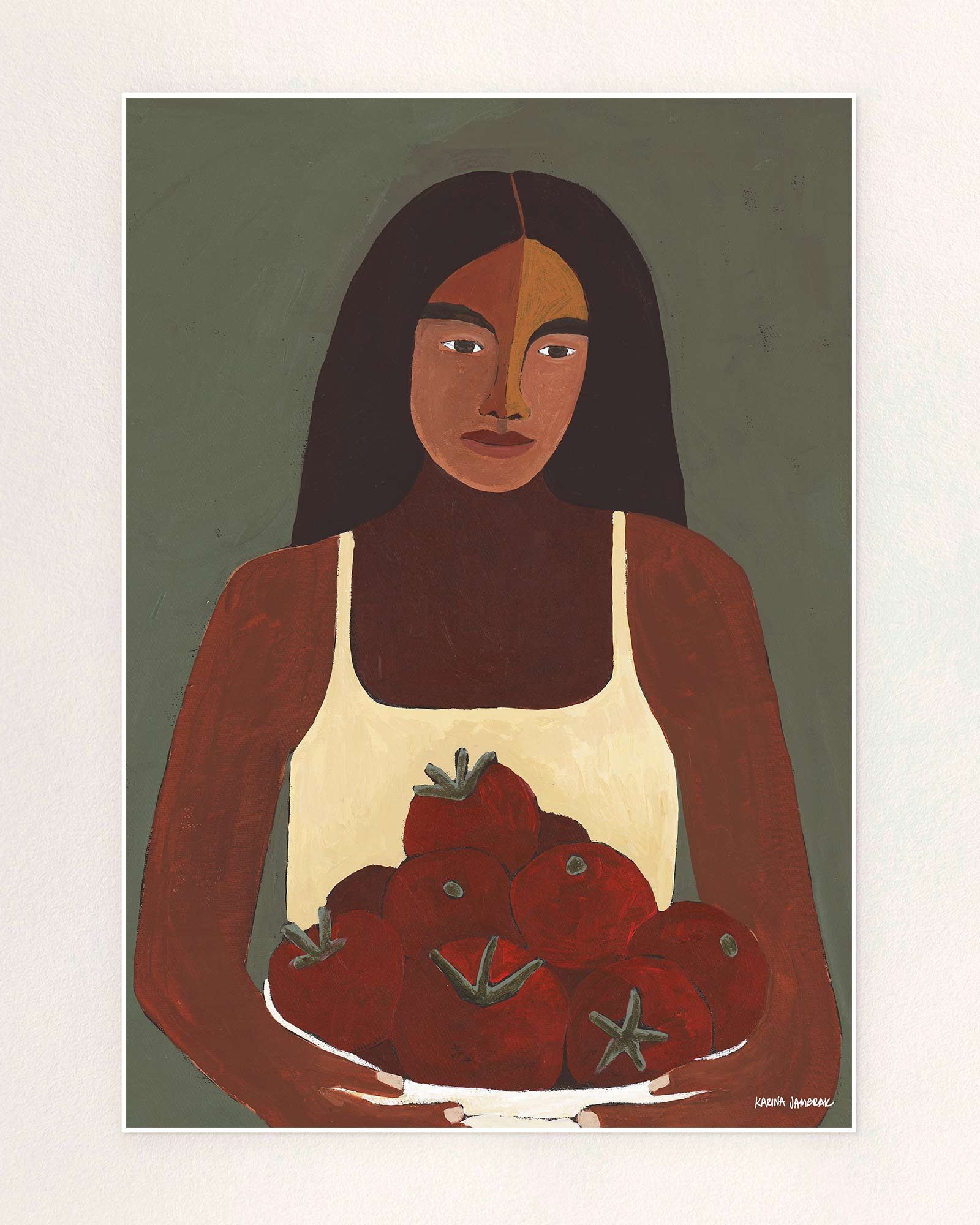 Tomatoes For Pasta Sauce Fine Art Print