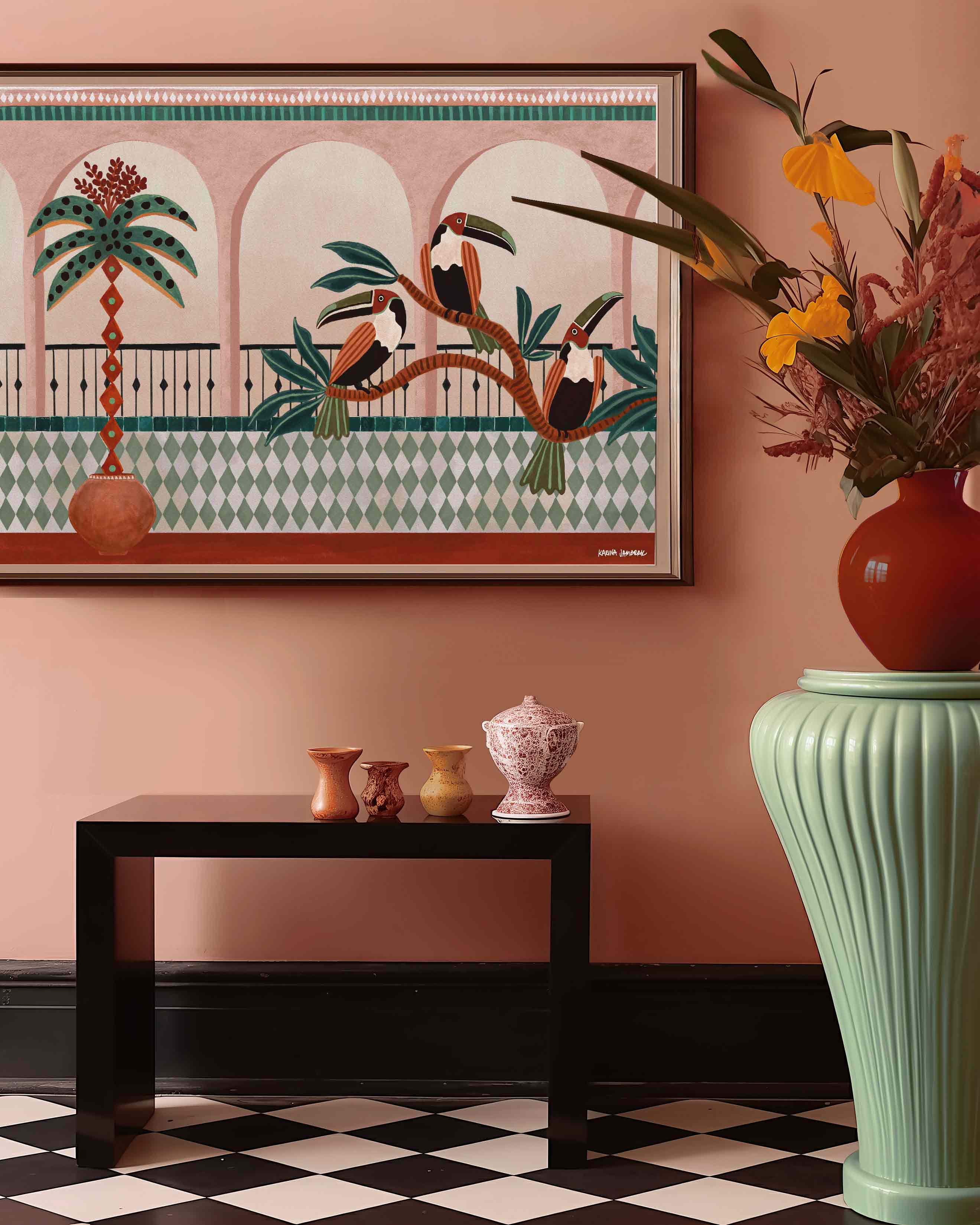 Toucan Terrace Fine Art Print