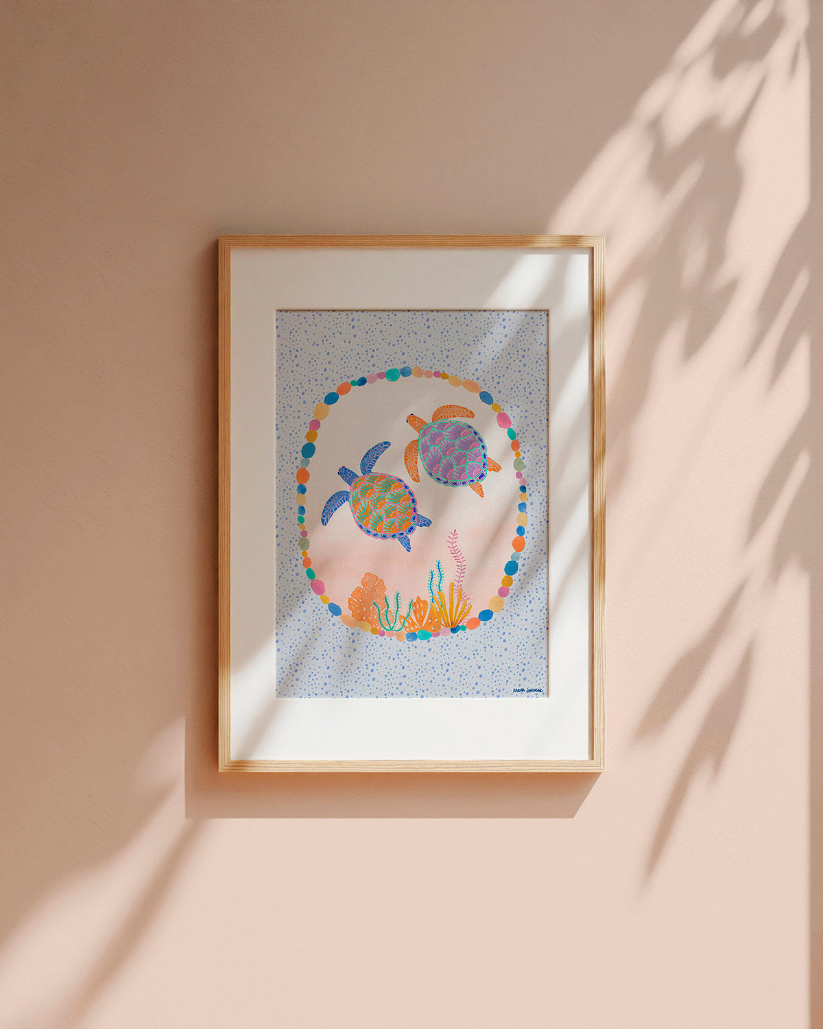Turtle Pair Fine Art Print