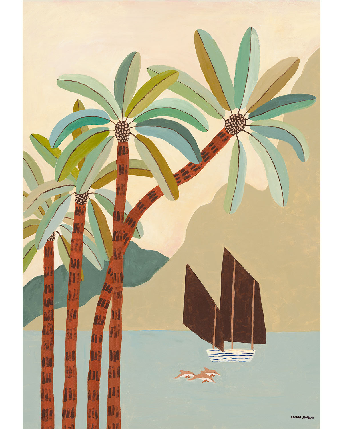 Undiscovered Lands Original Painting