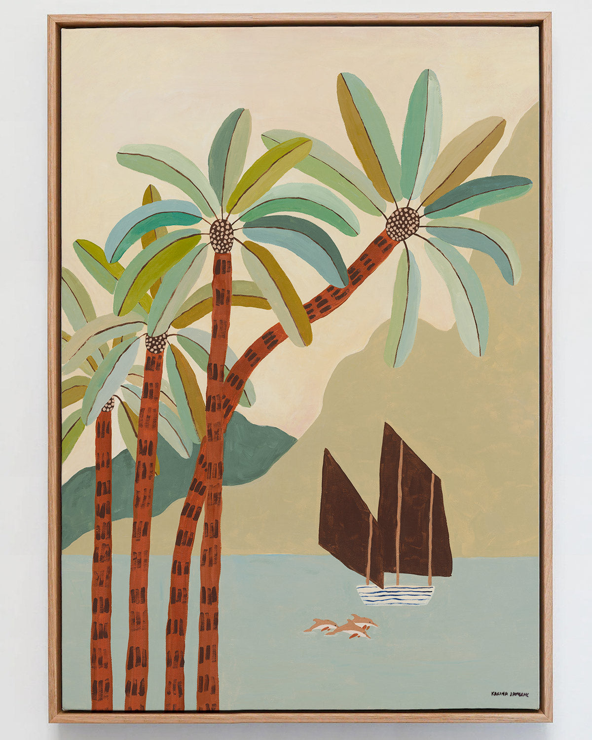 Undiscovered Lands Original Painting