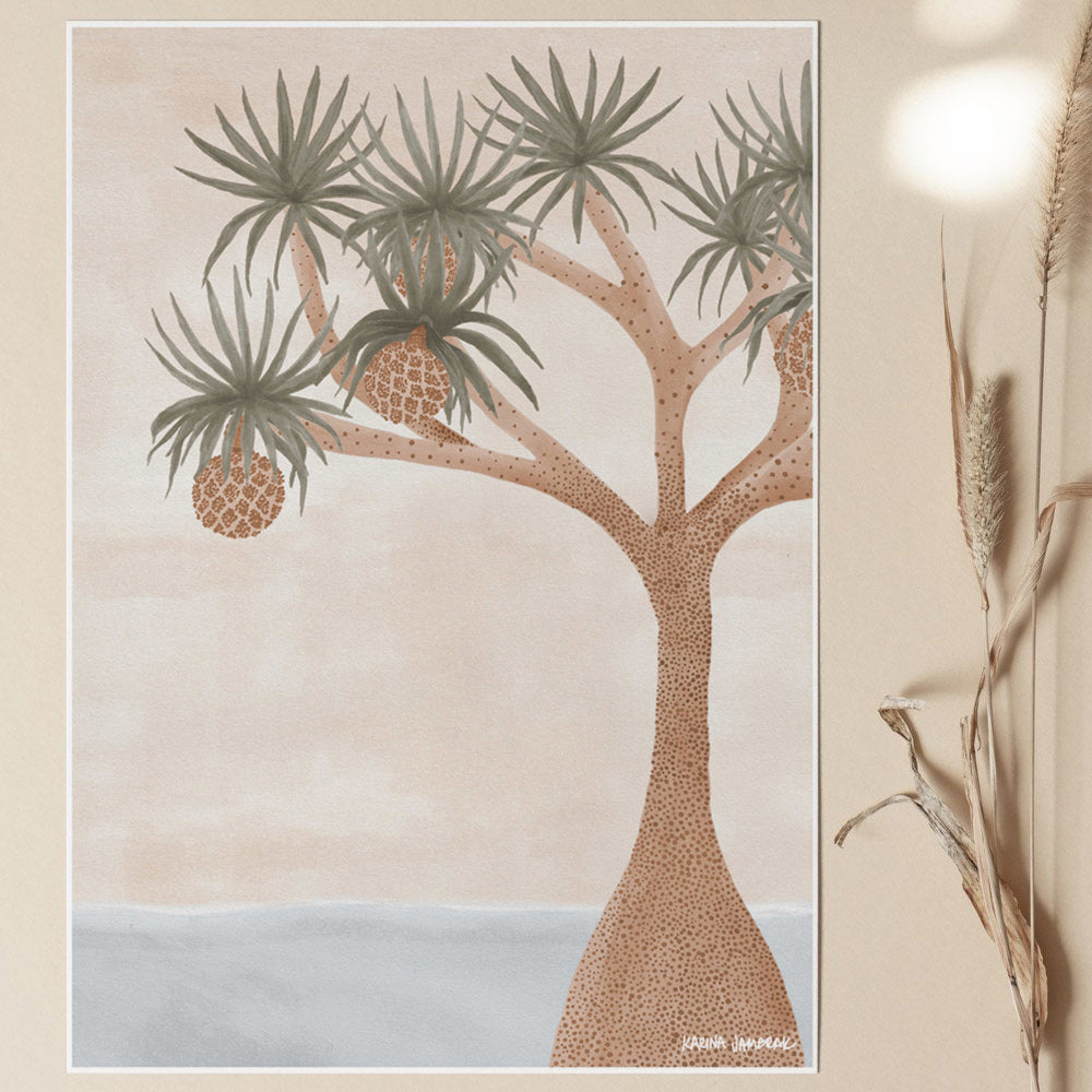 Ocean Pandanus (P) Fine Art Print