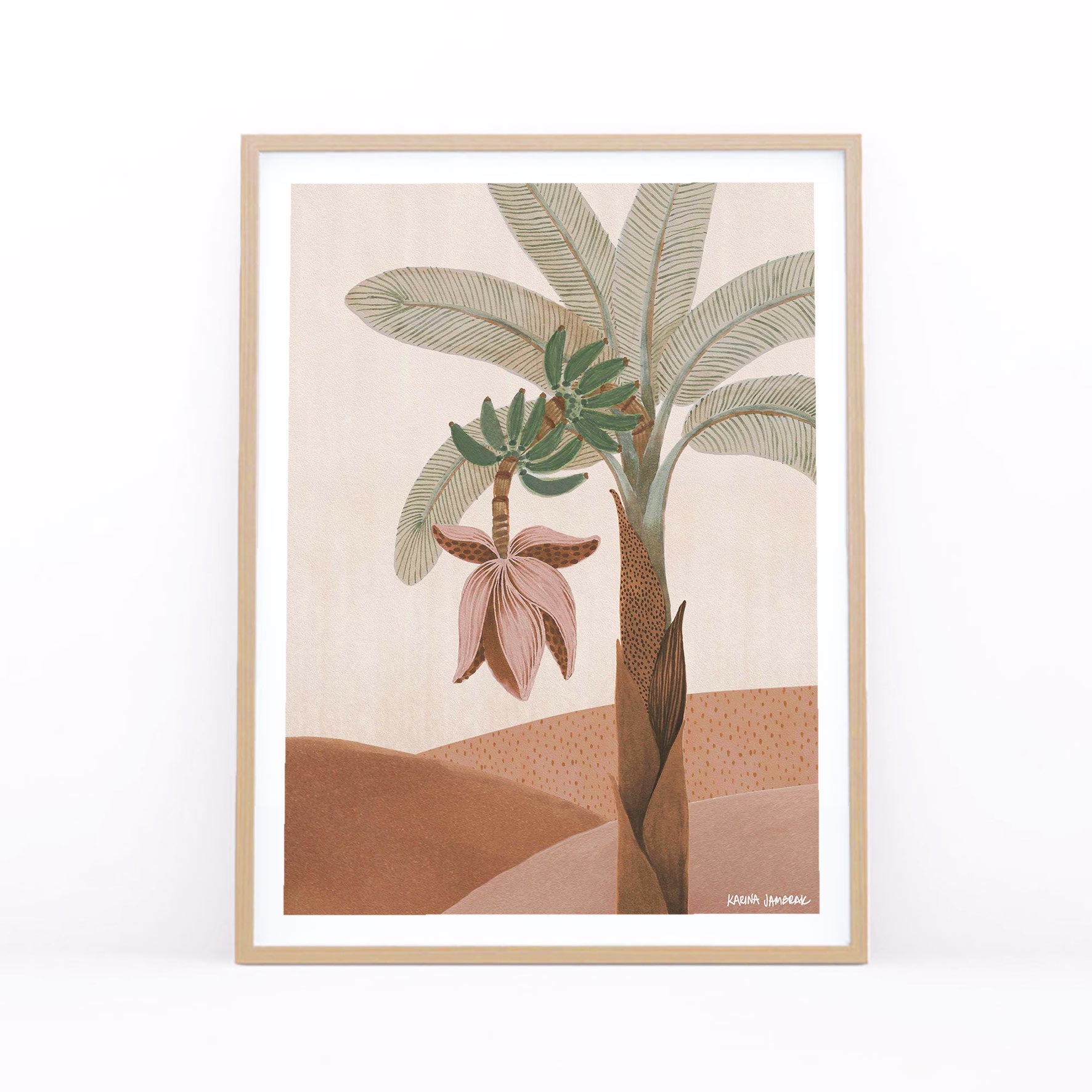 Banana Flower Fine Art Print