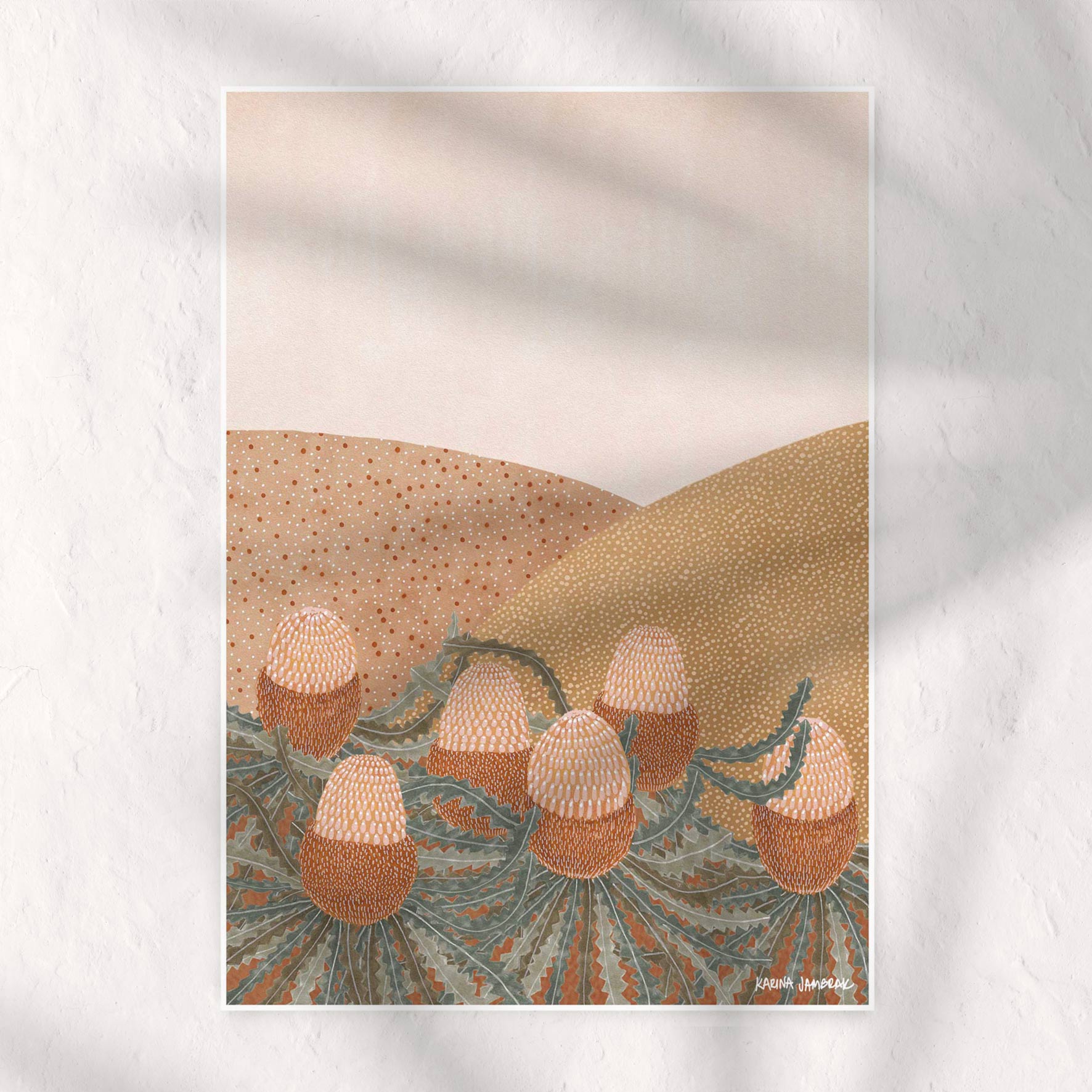Banksia Mountain Fine Art Print