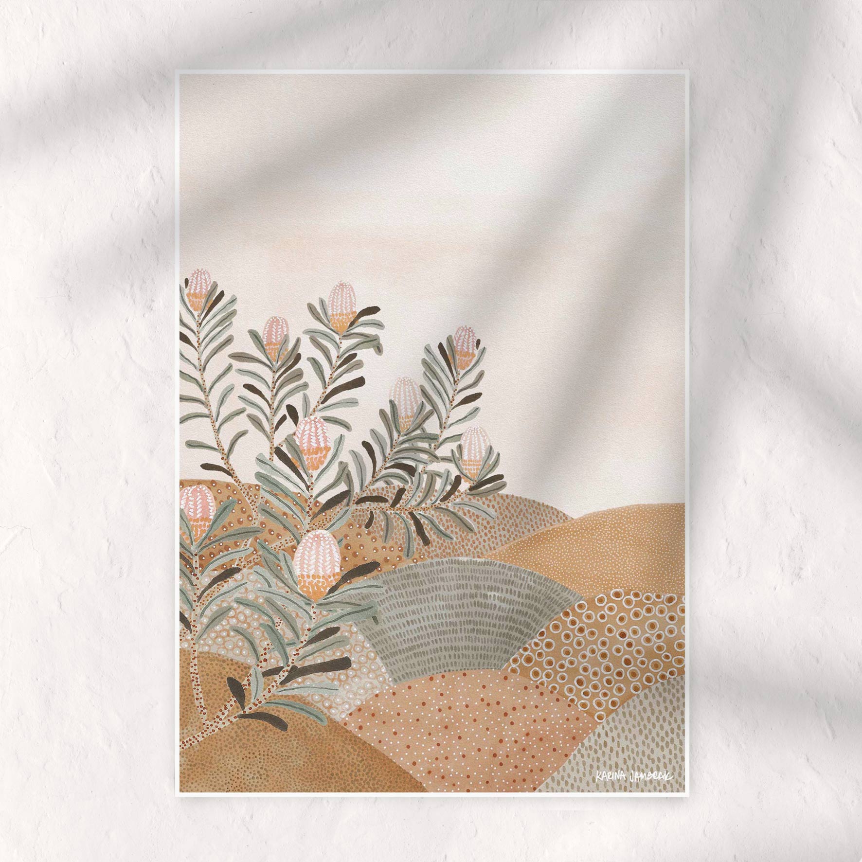 Banksia Vista Fine Art Print