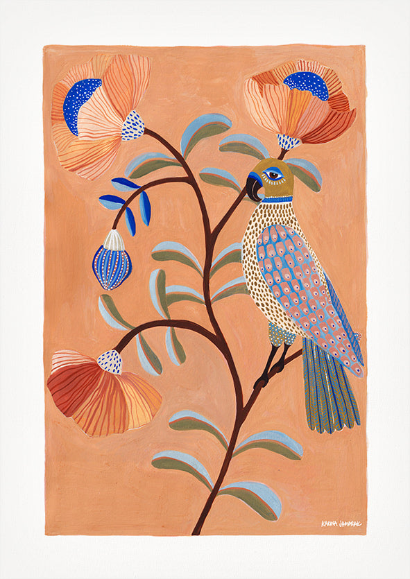 Joy ~ Parrot Fine Art Print