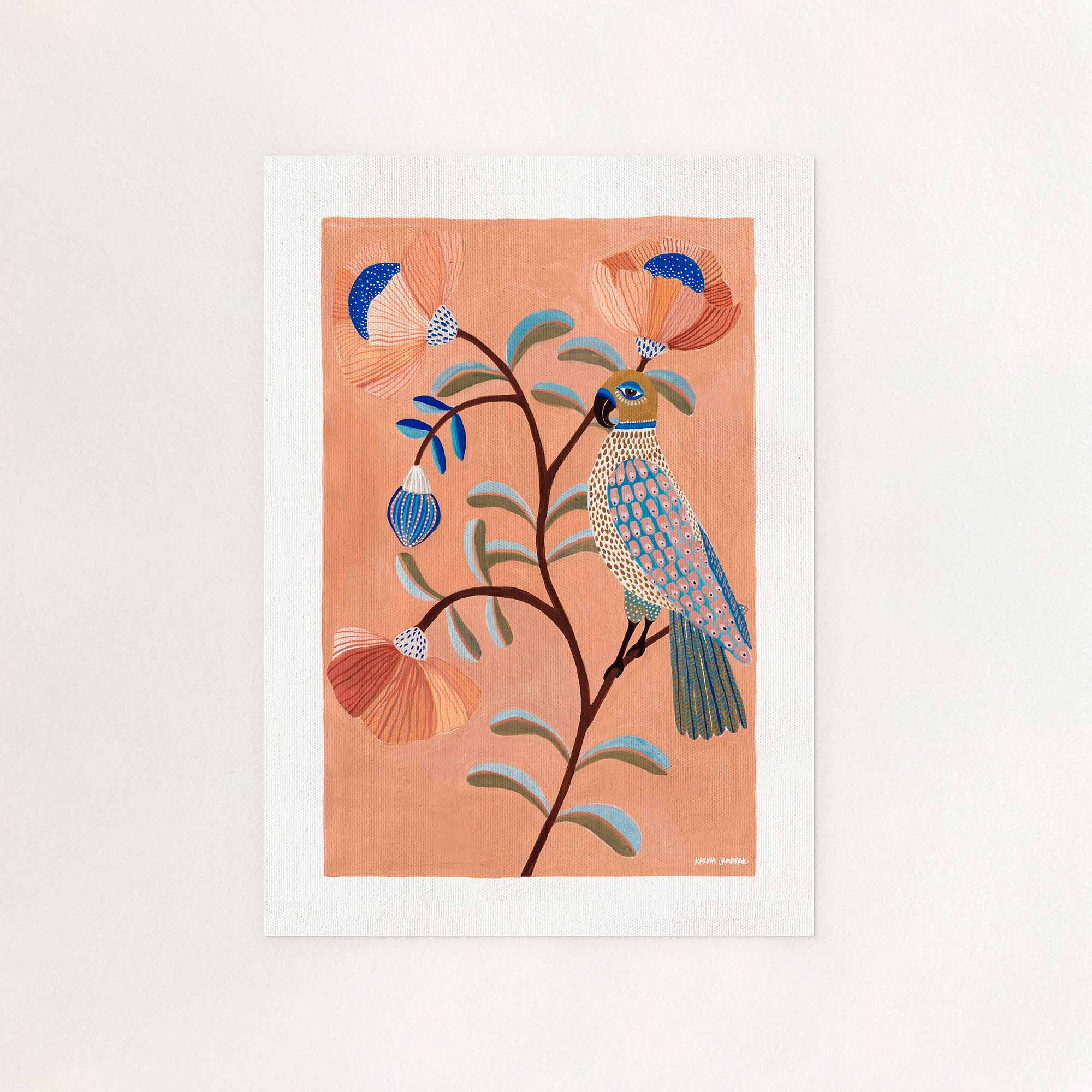 Joy ~ Parrot Fine Art Print
