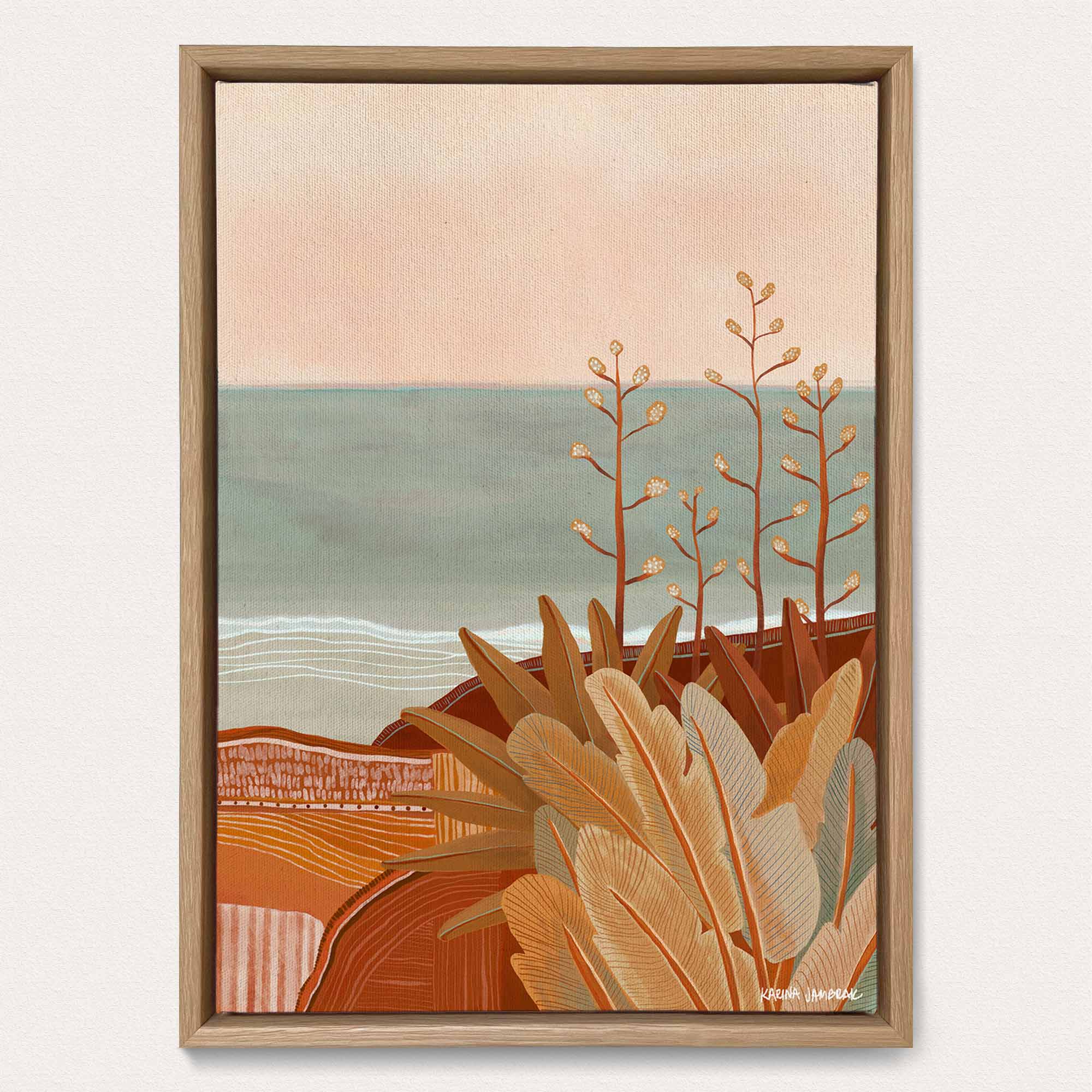 Ocean Walk Vista Fine Art Print