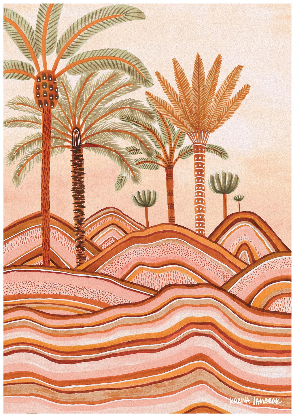 Dusty Plains Fine Art Print