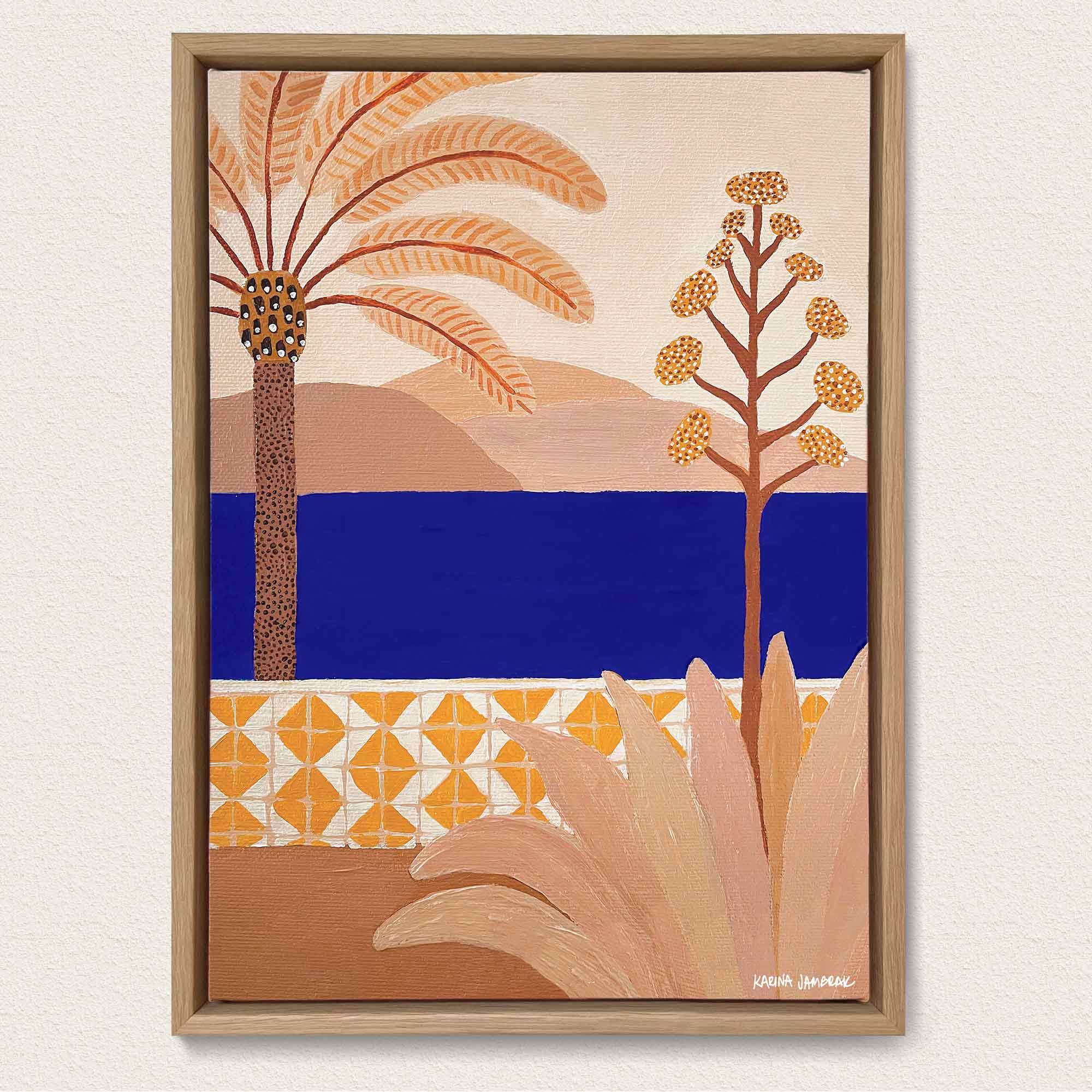 La Plage Fine Art Print