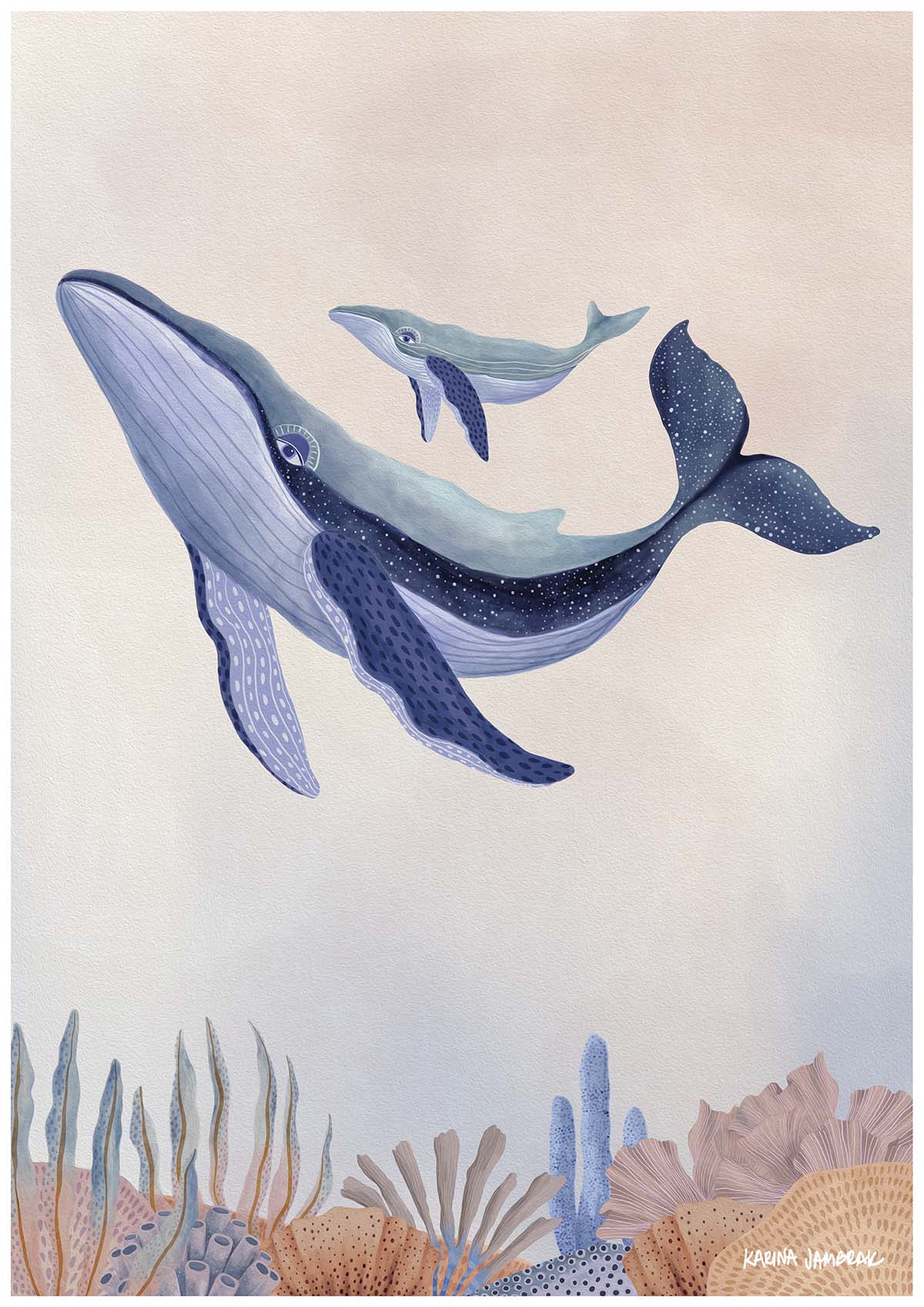 Floating In The Deep Fine Art Print