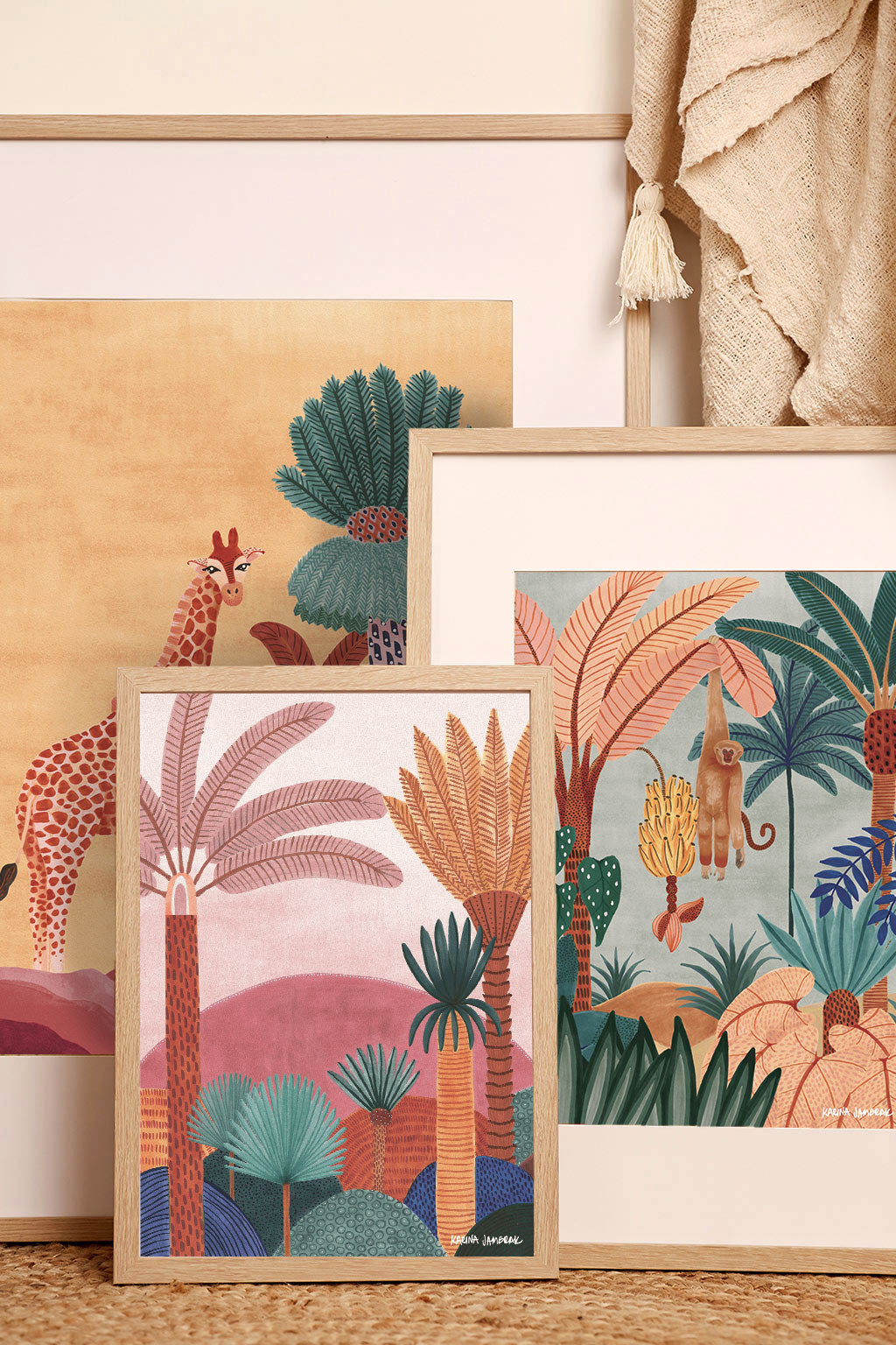 Banana Palm Days Fine Art Print