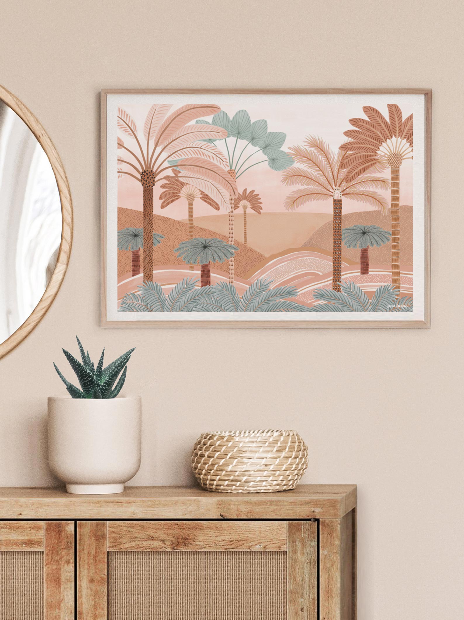 Glistening Lands Fine Art Print