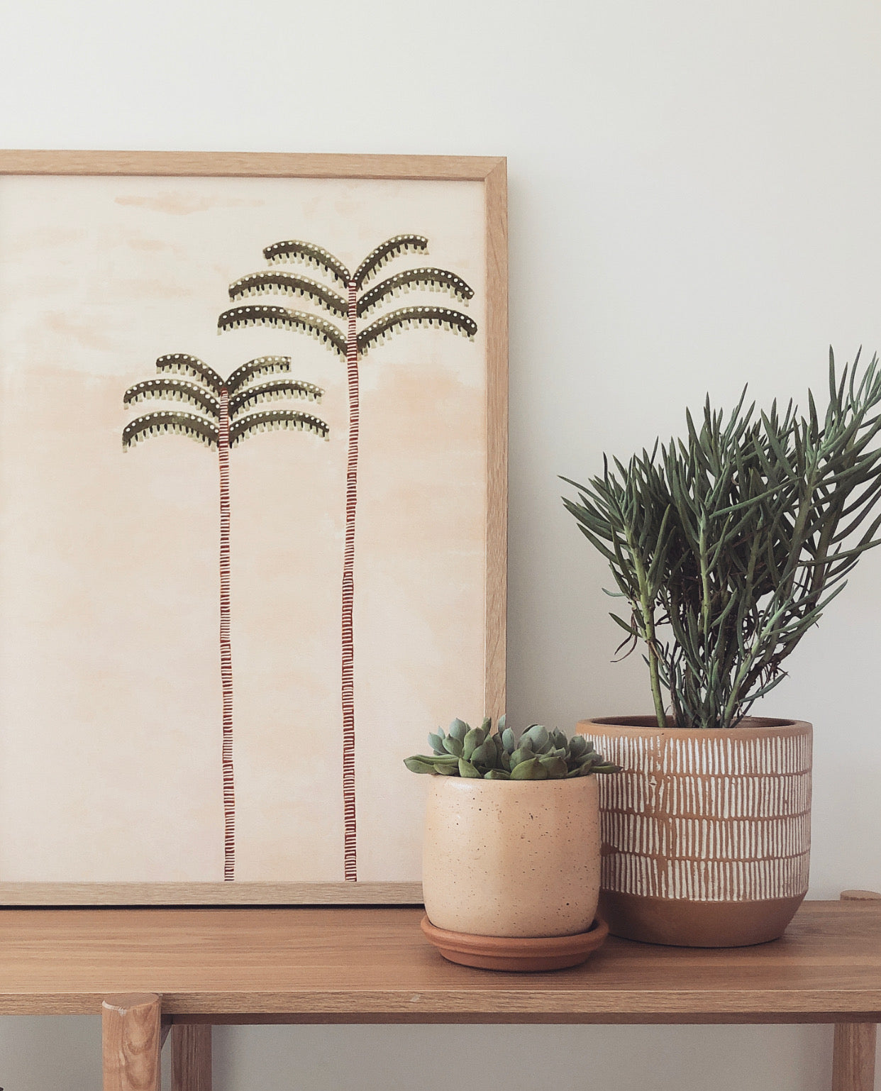 Desert Palms Fine Art Print