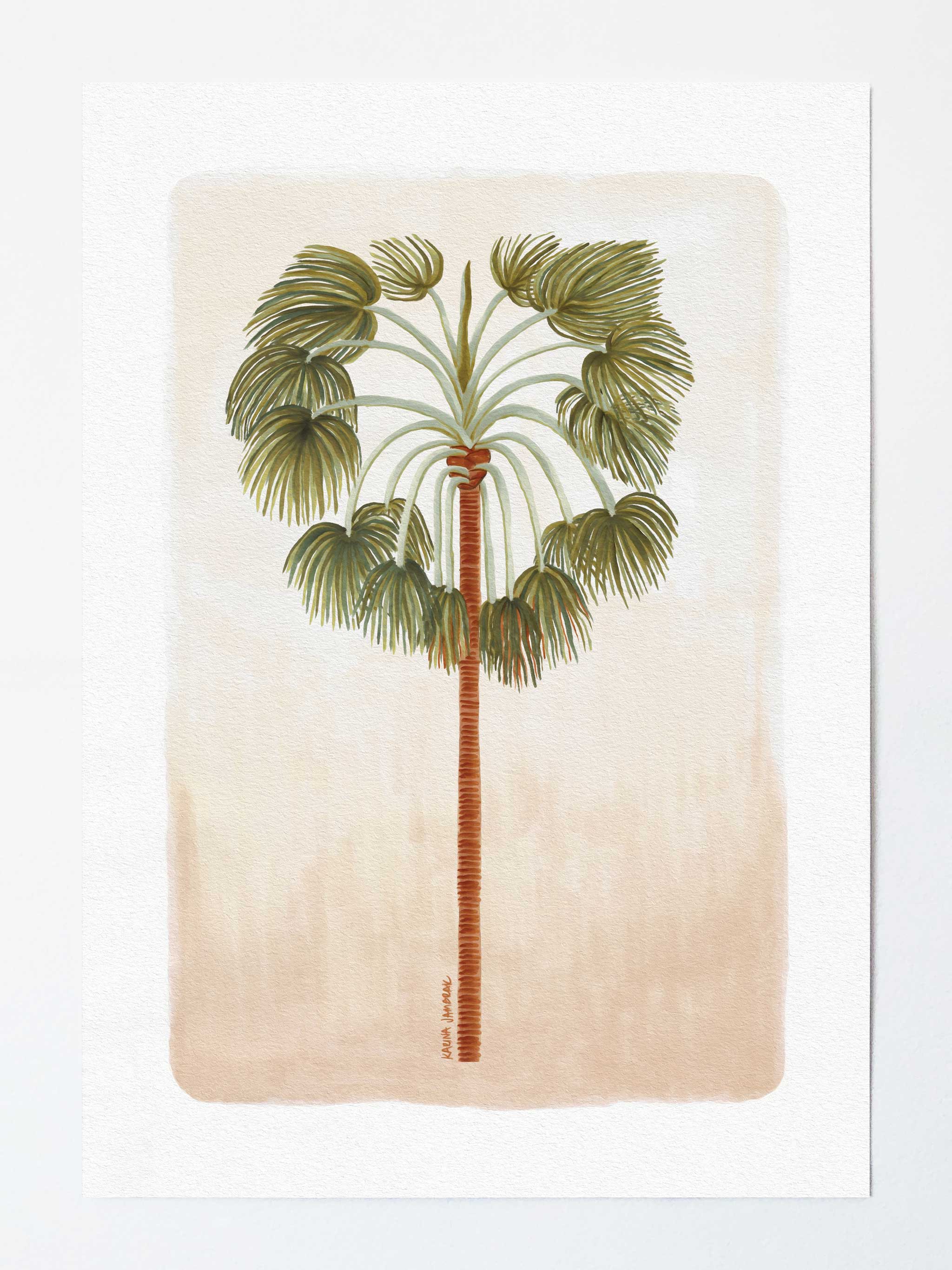Paradise Palms { 2 } Fine Art Print
